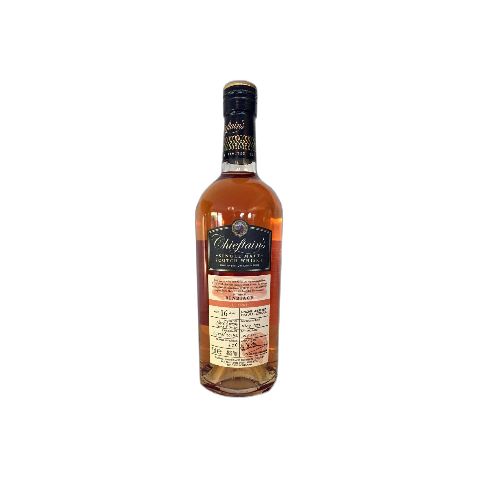 BenRiach 1999 16 Years Single Malt Whisky