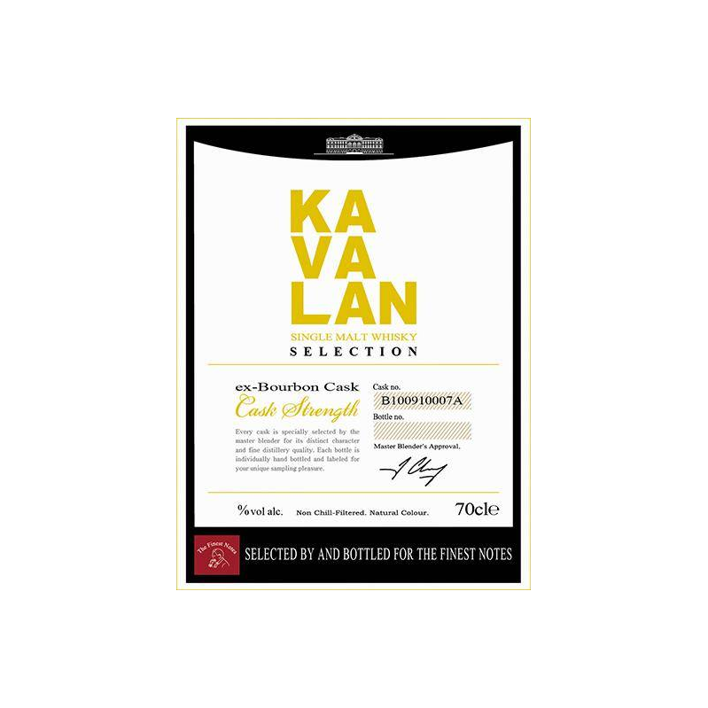 Kavalan ex-Bourbon Cask 2010 5 Years Single Malt Whisky 2