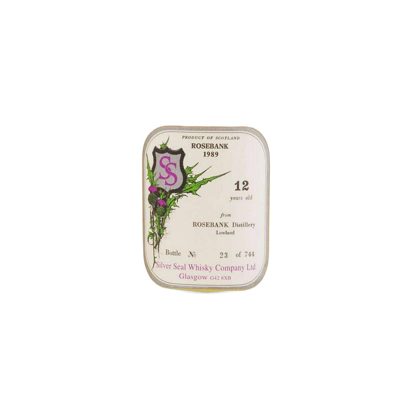 Rosebank 1989 12 Years Single Malt Whisky 2