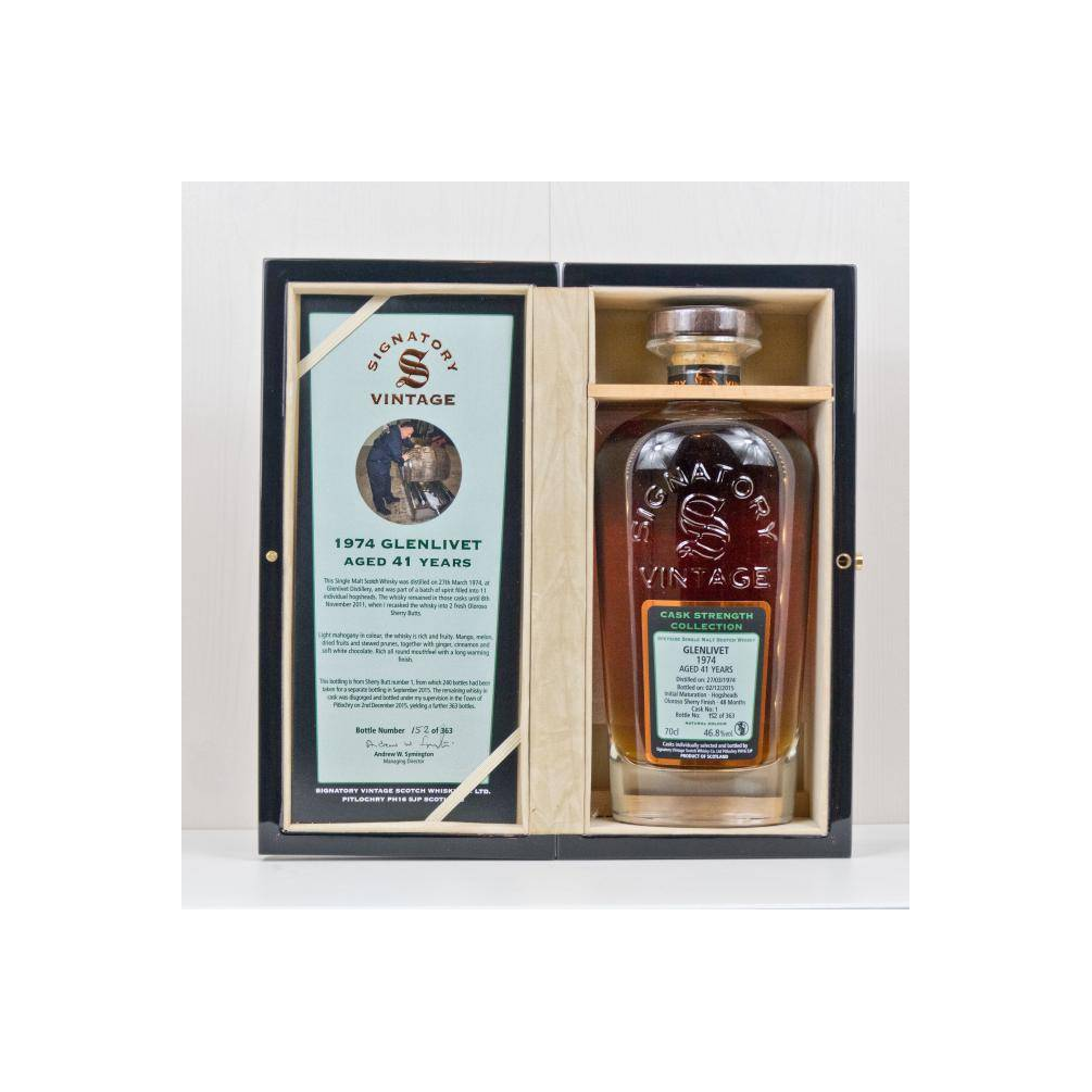 The Glenlivet 1974 41 Years Single Malt Whisky 3