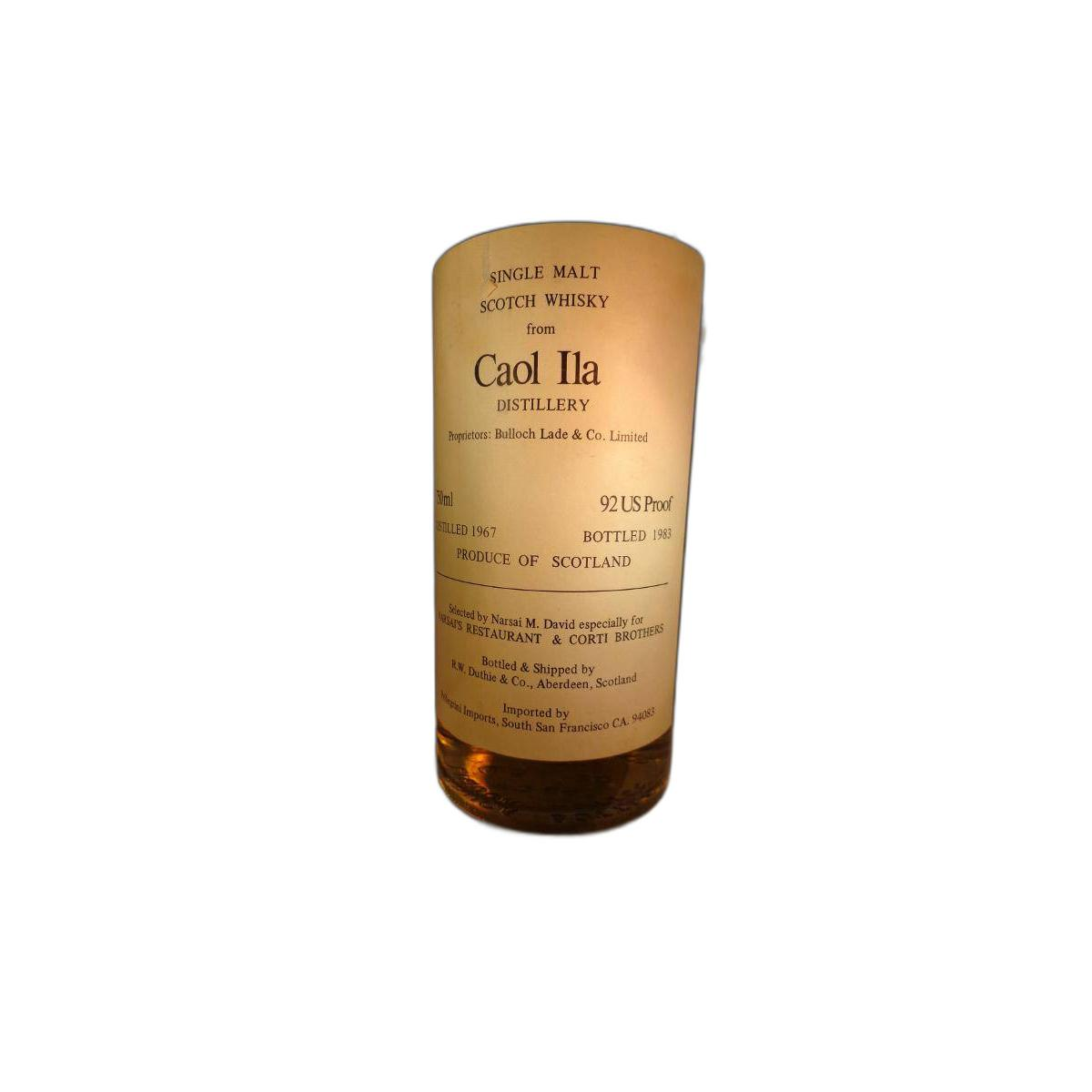Caol Ila 1967 16 Years Single Malt Whisky