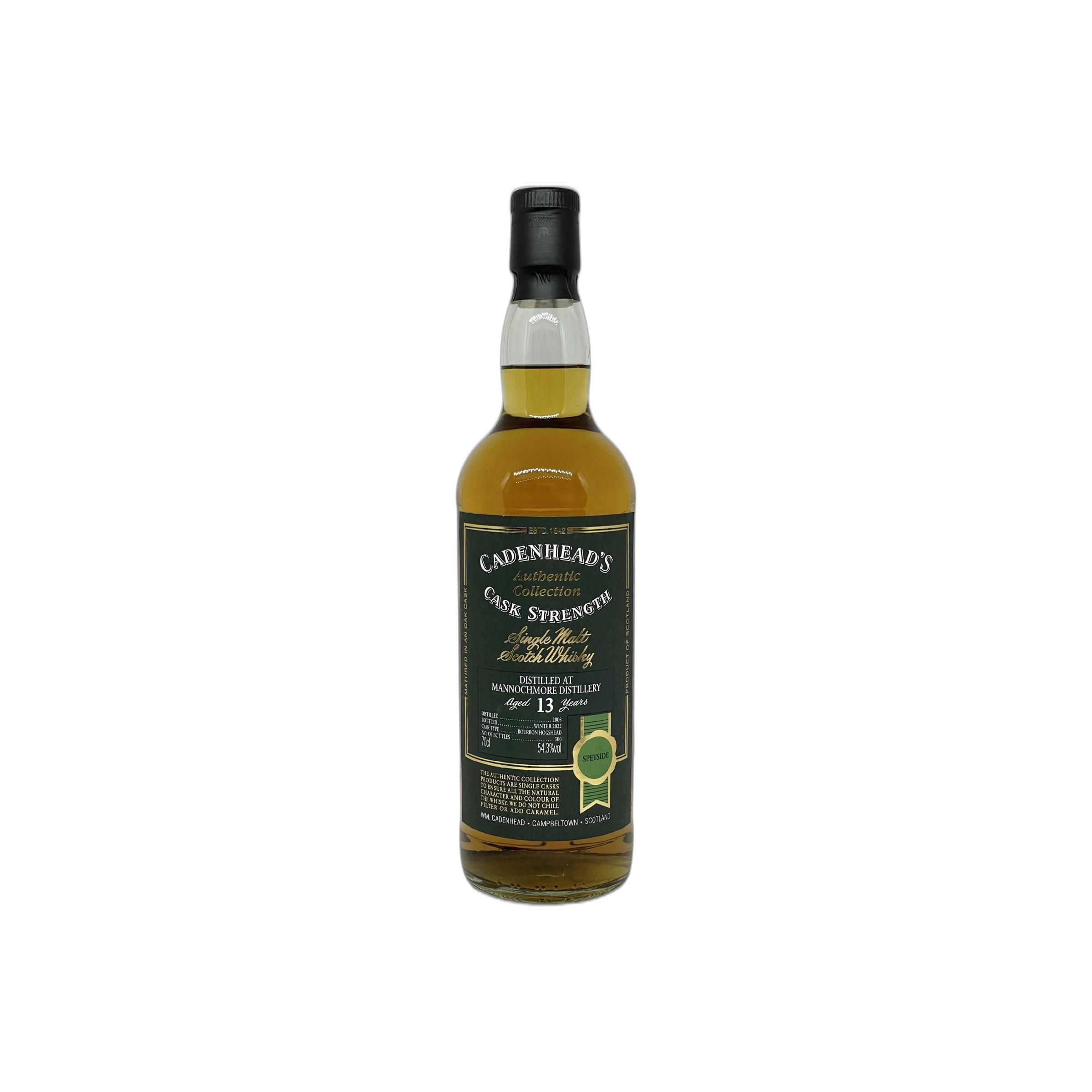Mannochmore Authentic Collection 2008 13 Years Single Malt Whisky