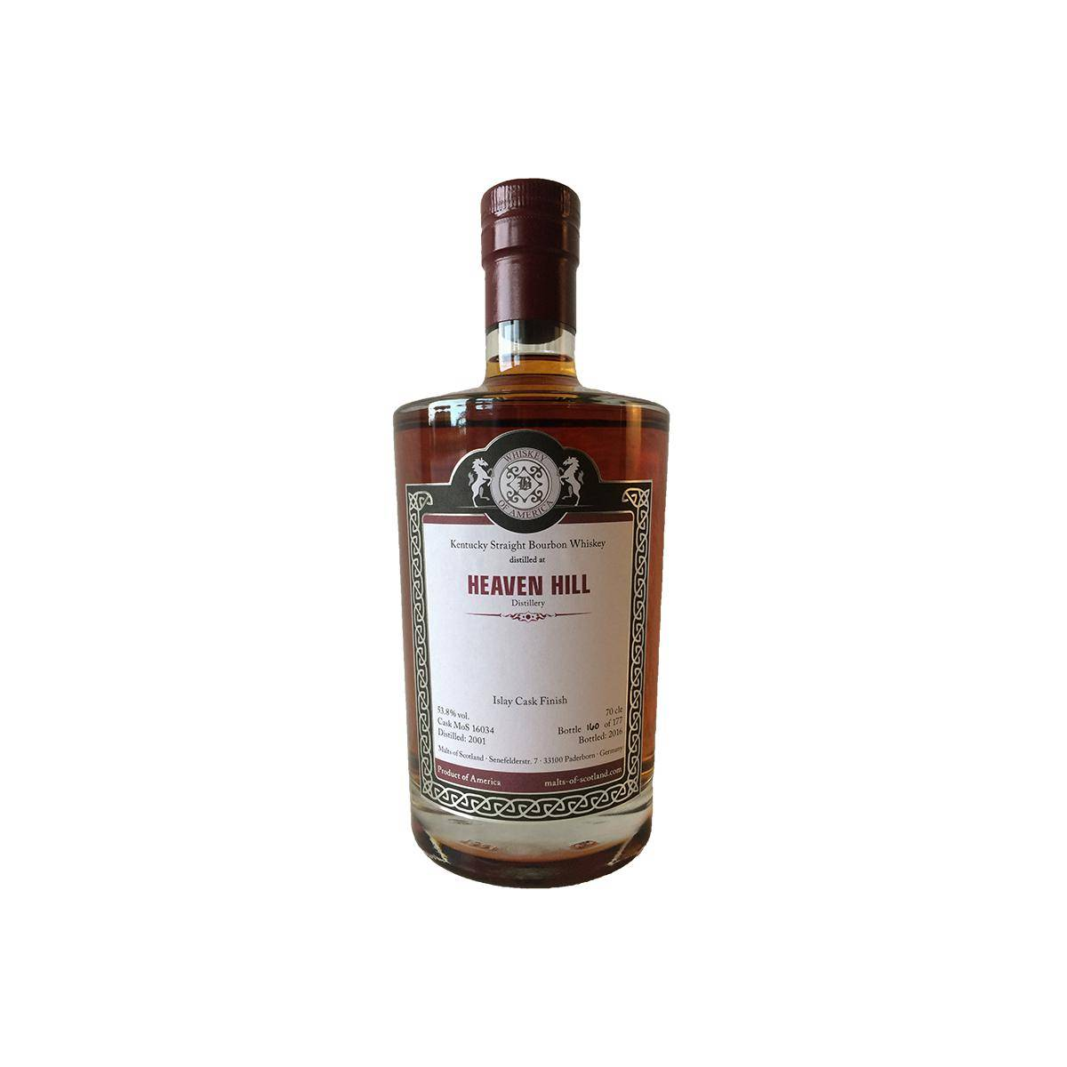 Heaven Hill 2001 MoS