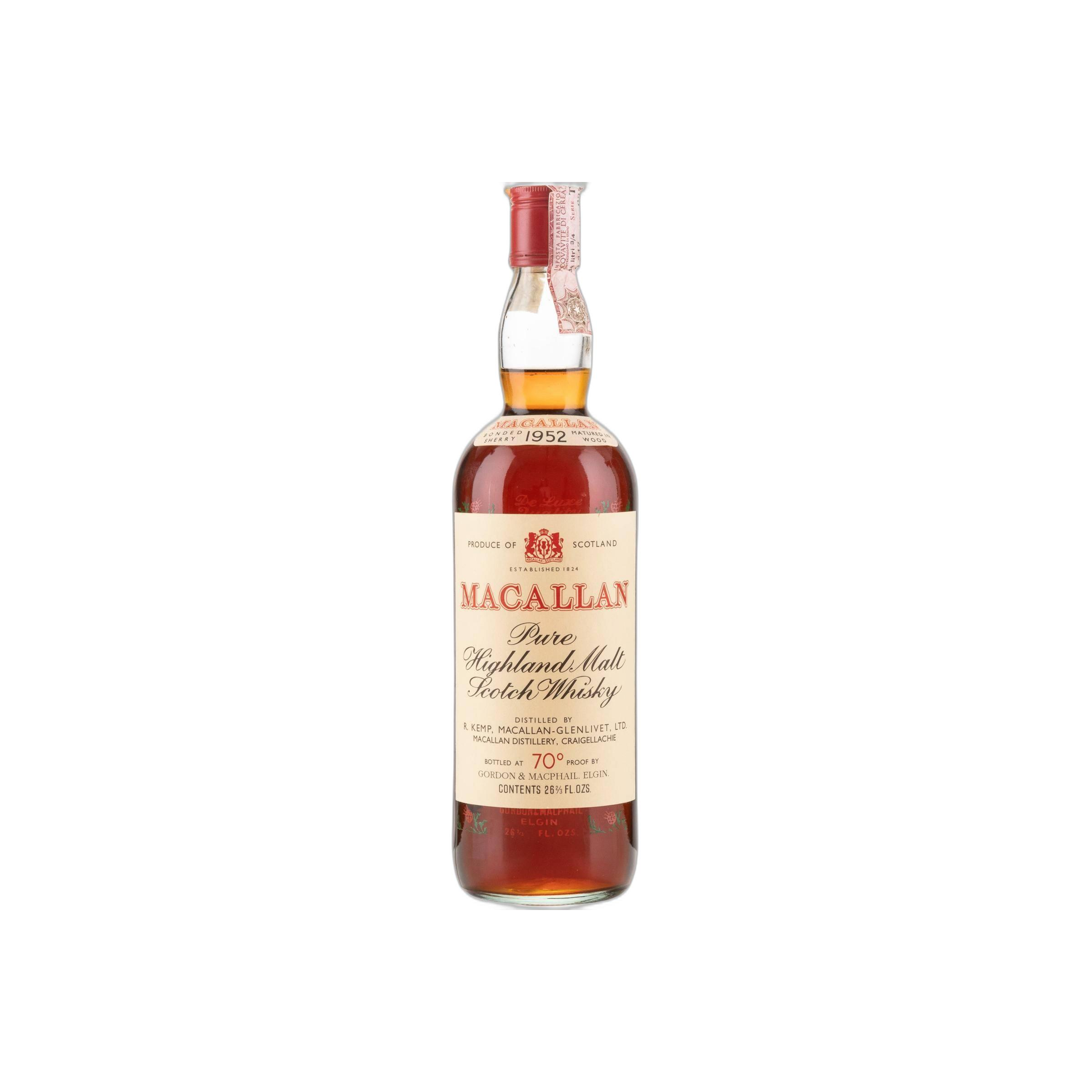 The Macallan 1952 Single Malt Whisky