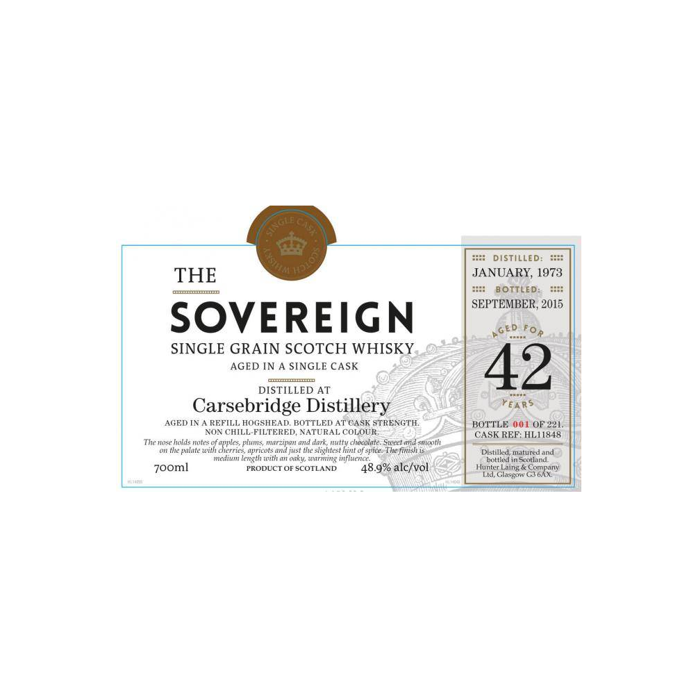 Carsebridge 1973 42 Years Single Grain Whisky 2