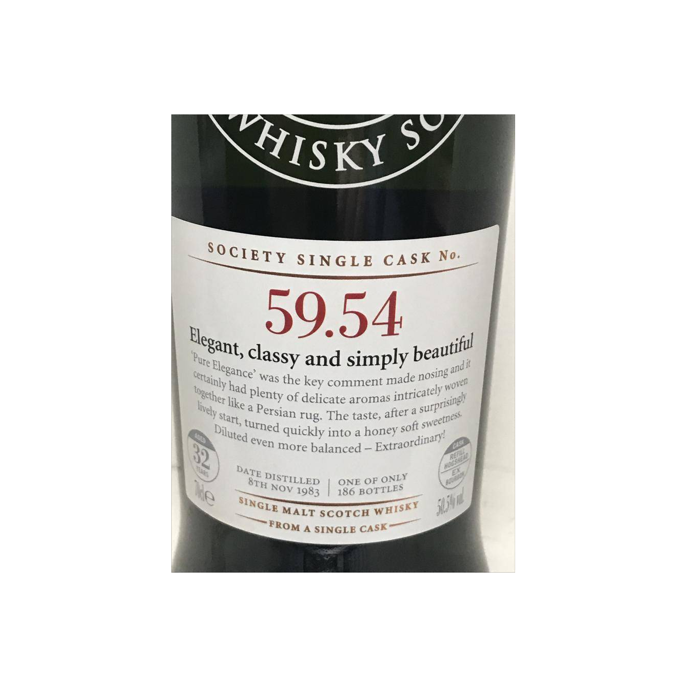 The Scotch Malt Whisky Society 1983 32 Years Single Malt Whisky 2
