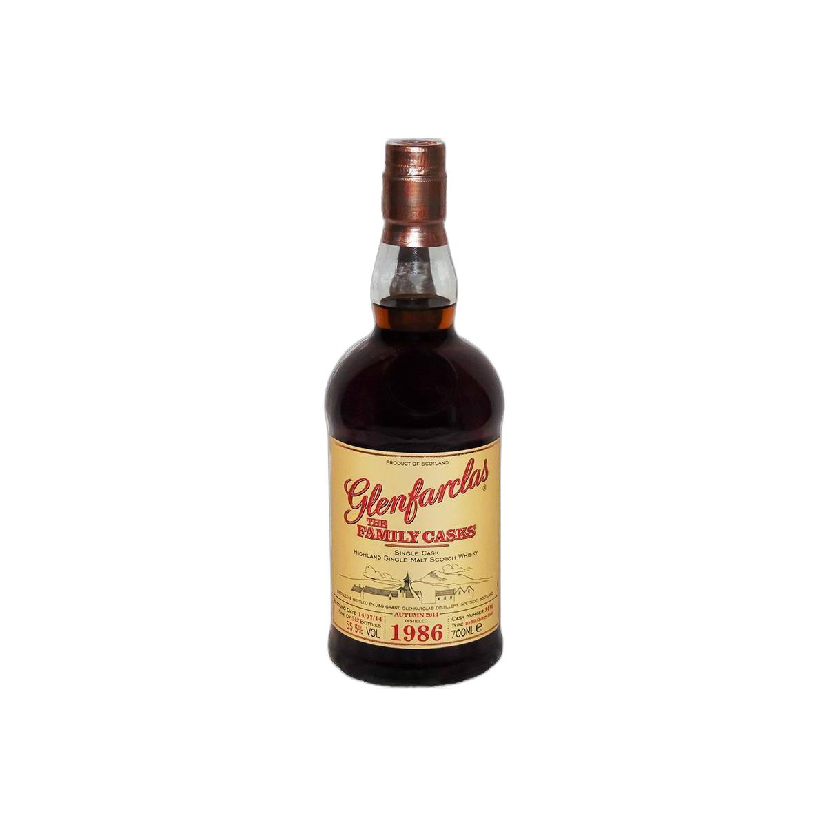 Glenfarclas 1986 28 Years Single Malt Whisky