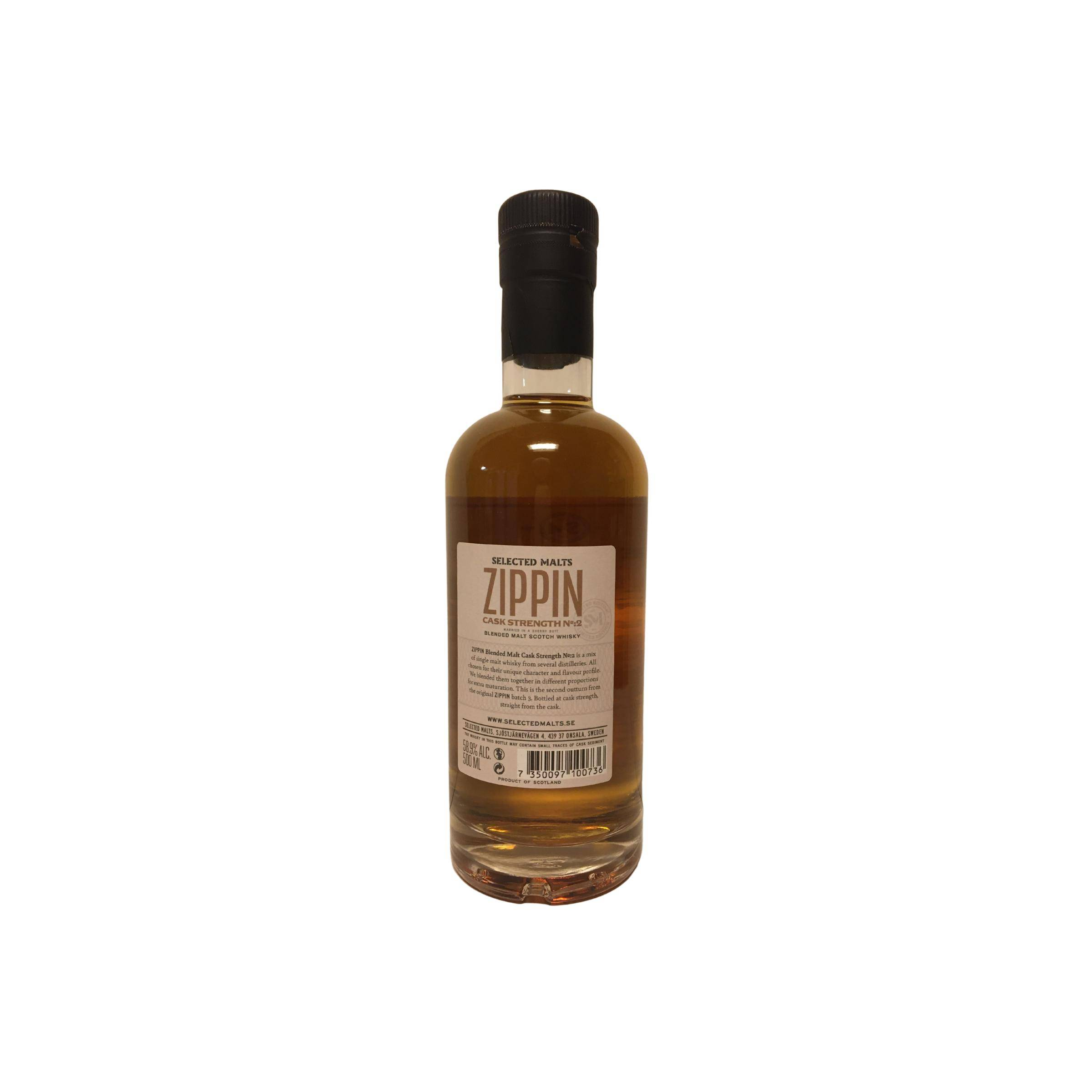 Zippin Blended Malt Scotch Whisky 3