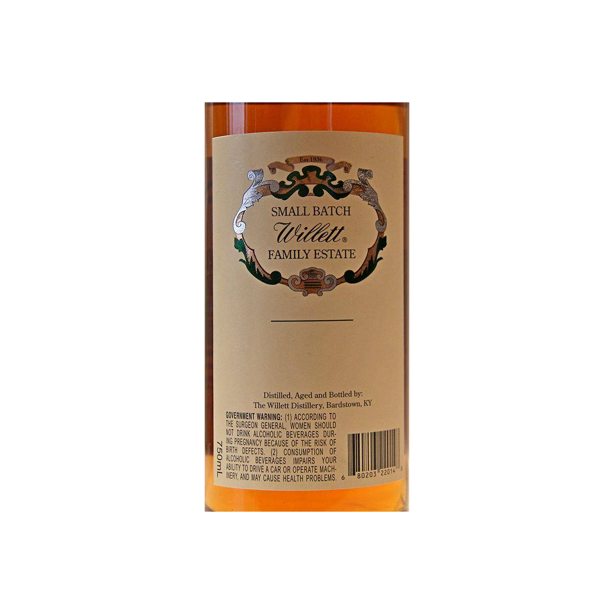 Willett 2 Years Rye Whisky 2