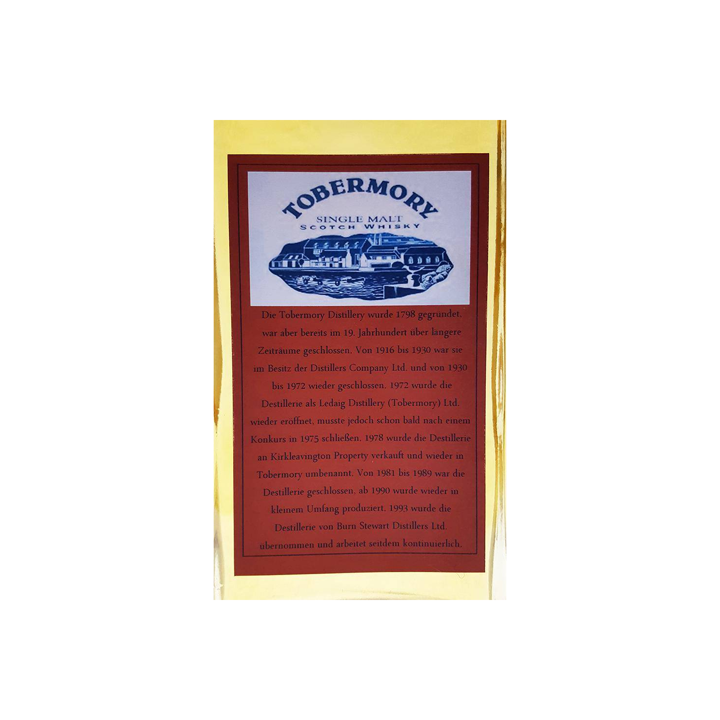 Tobermory 1994 21 Years Single Malt Whisky 2