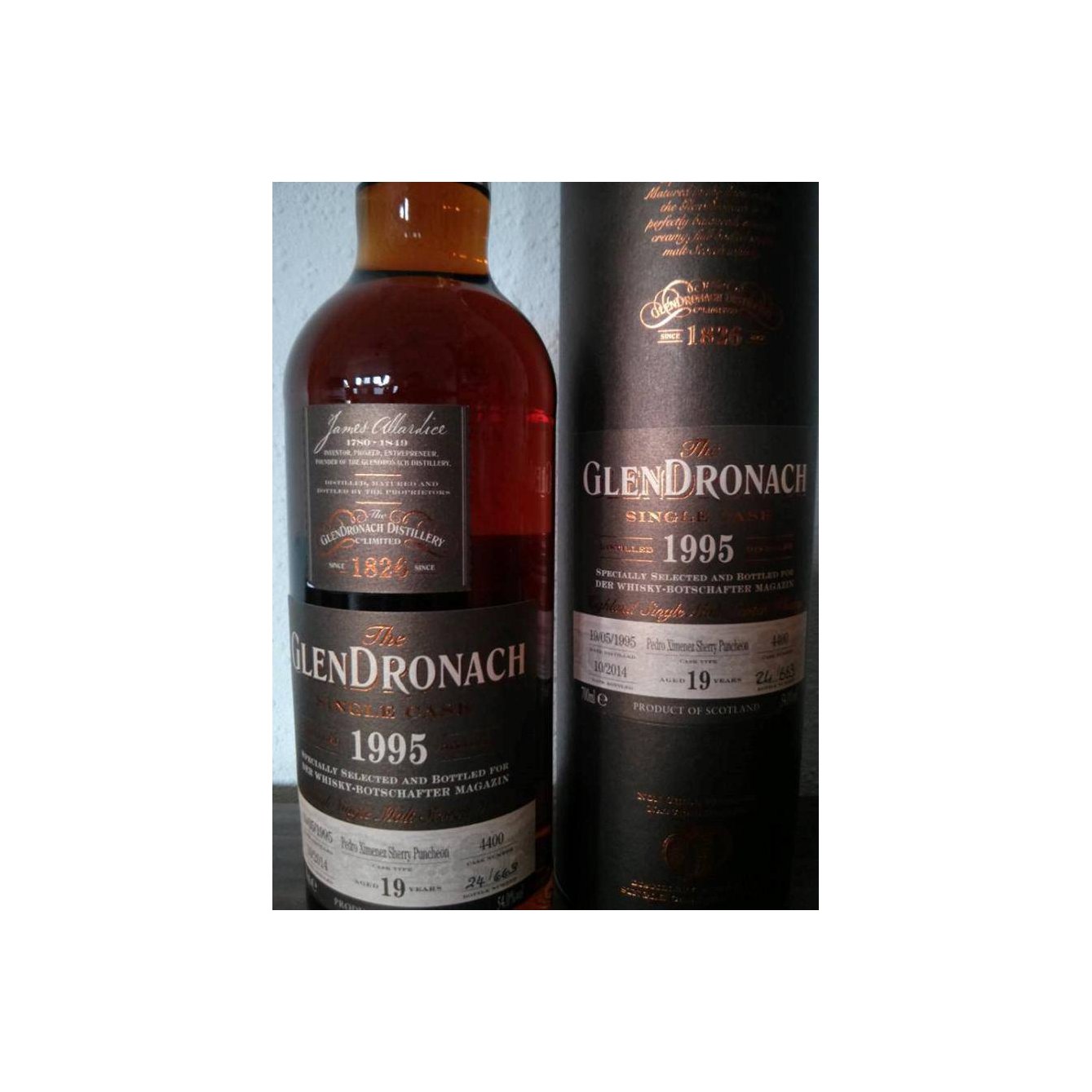 GlenDronach Single Cask 1995 19 Years Single Malt Whisky 2