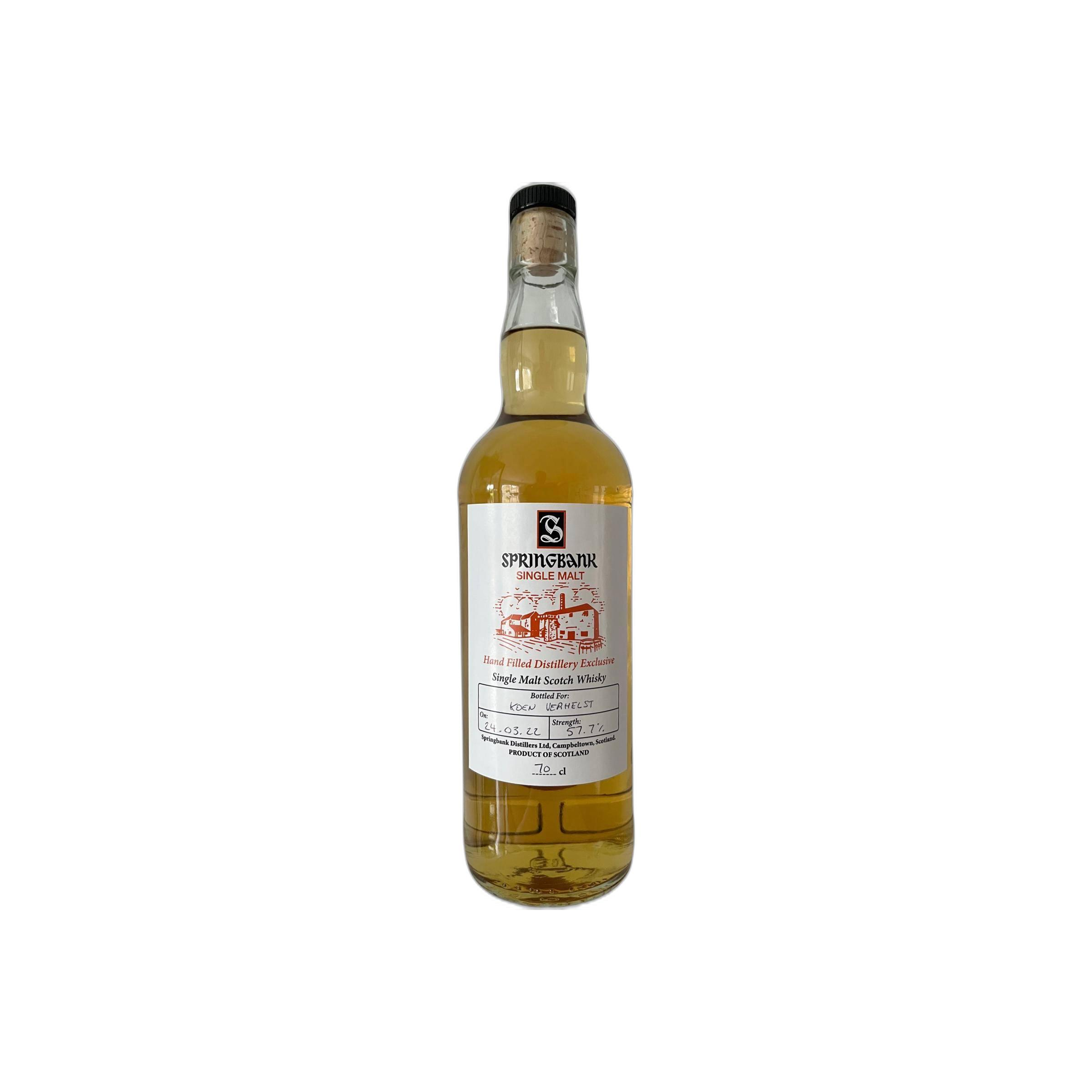 Springbank Single Malt Whisky