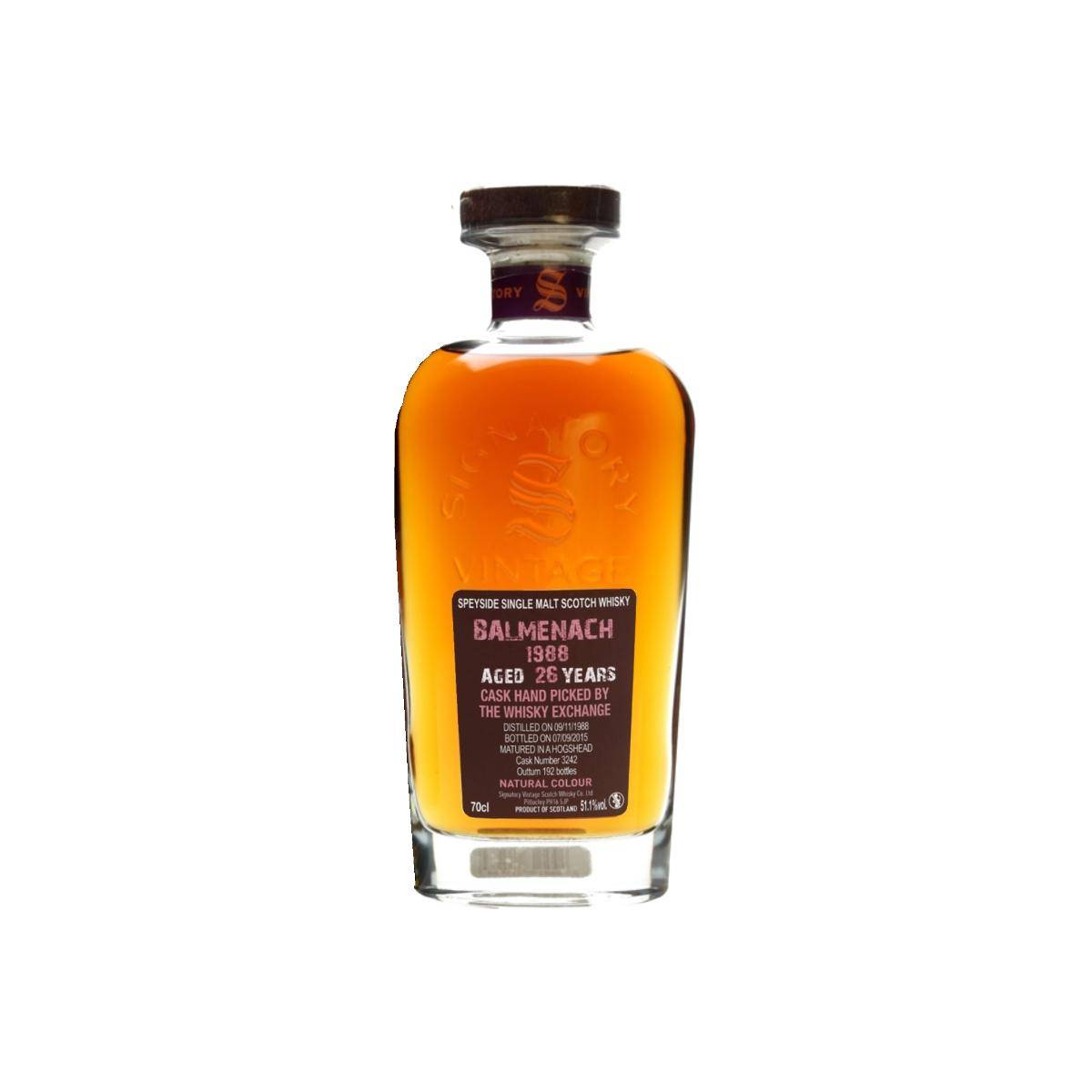 Balmenach Cask Strength Collection 1988 26 Years Single Malt Whisky