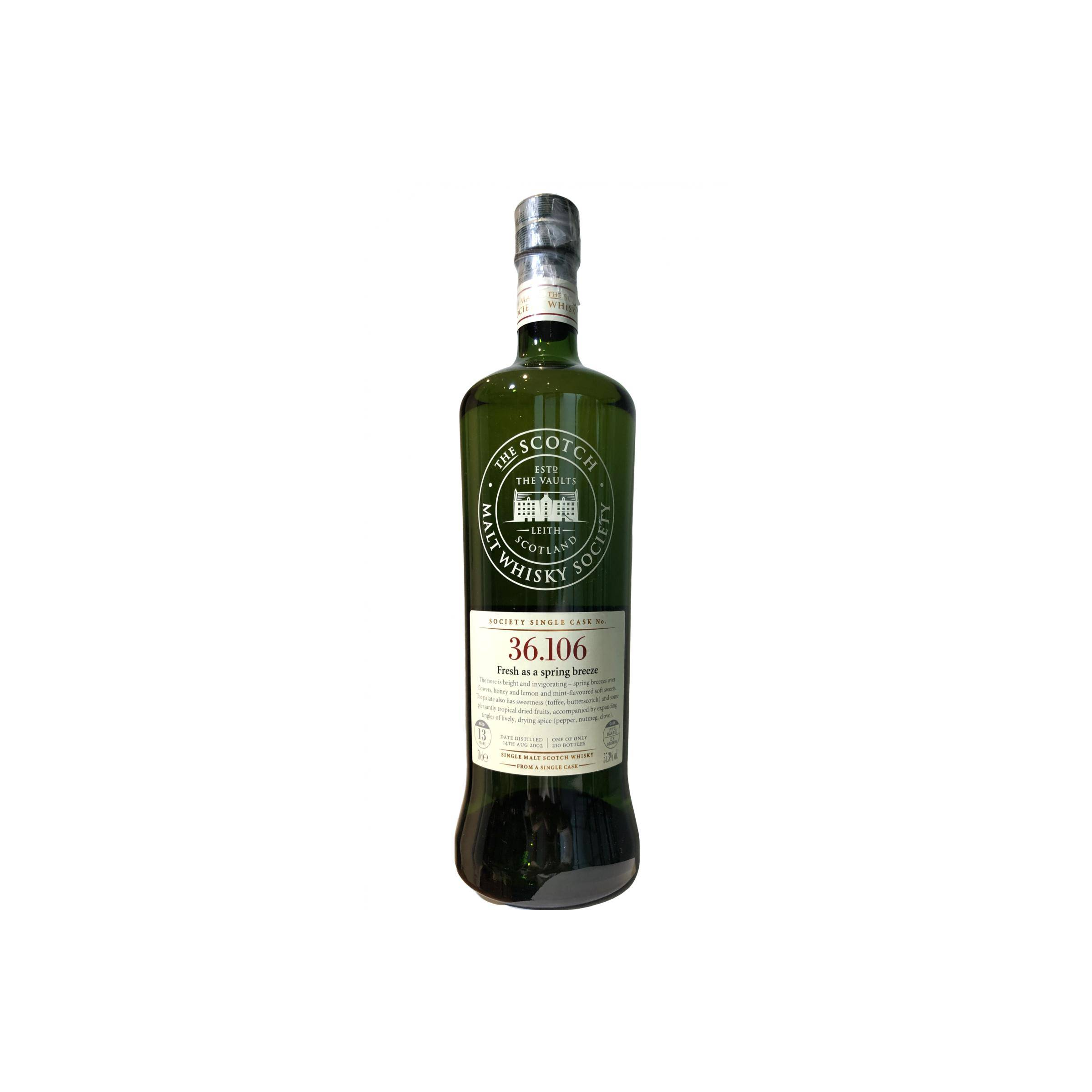 The Scotch Malt Whisky Society 2002 13 Years Single Malt Whisky