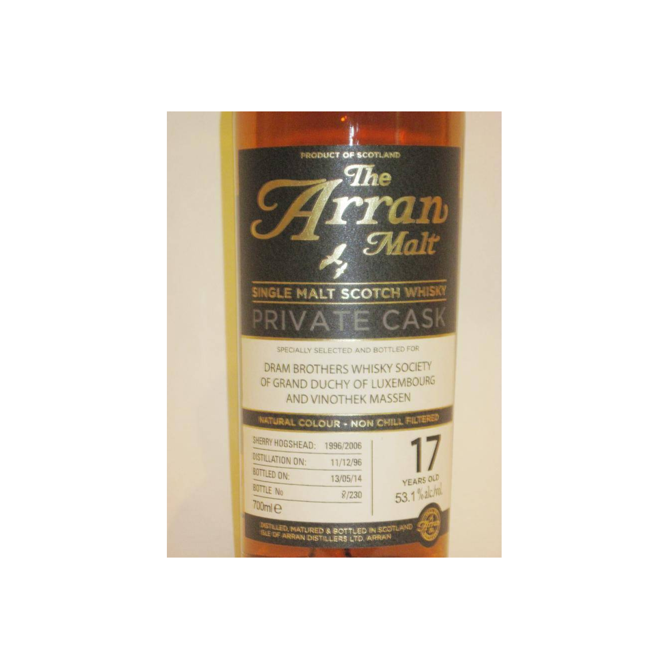 Arran Private Cask 1996 17 Years Single Malt Whisky 2