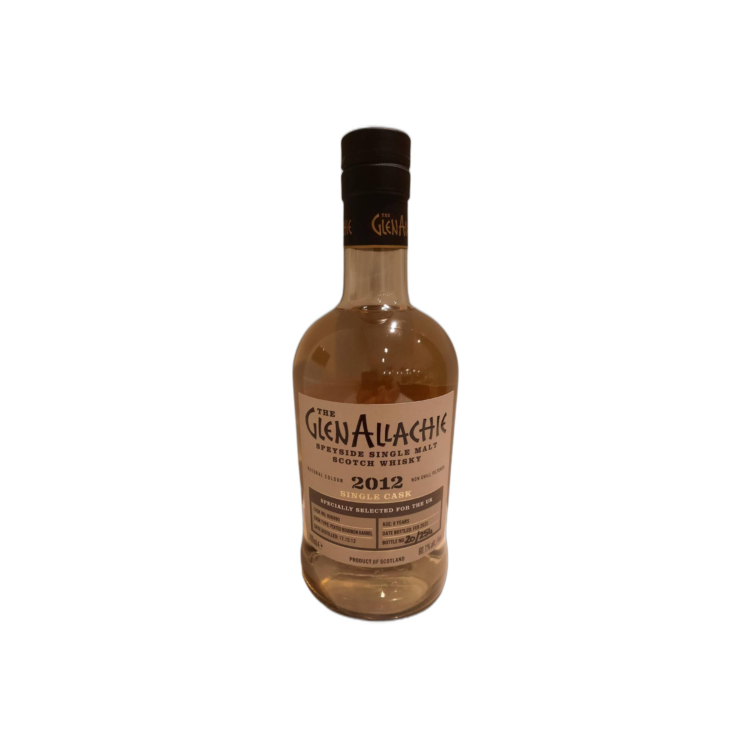 The GlenAllachie Single Cask 2012 9 Years Single Malt Whisky
