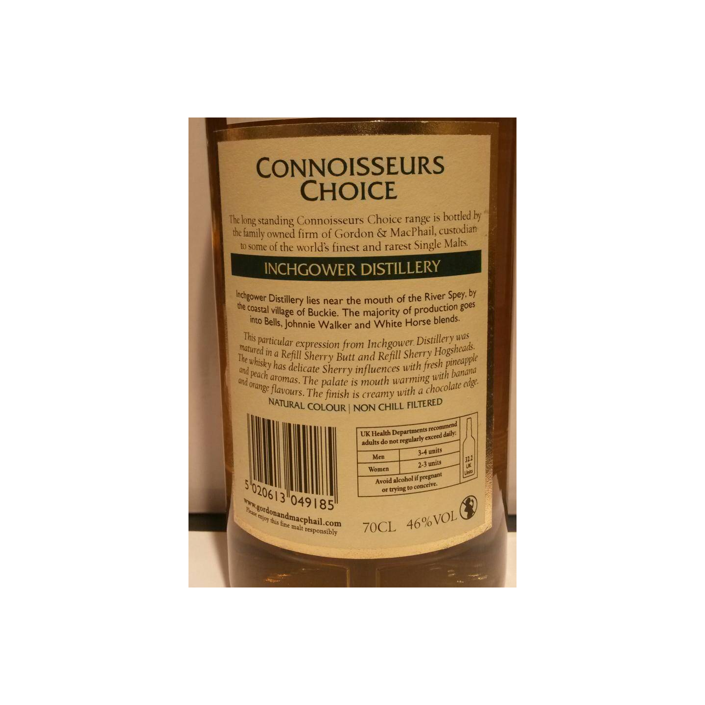 Inchgower Connoisseurs Choice 2000 13 Years Single Malt Whisky 3
