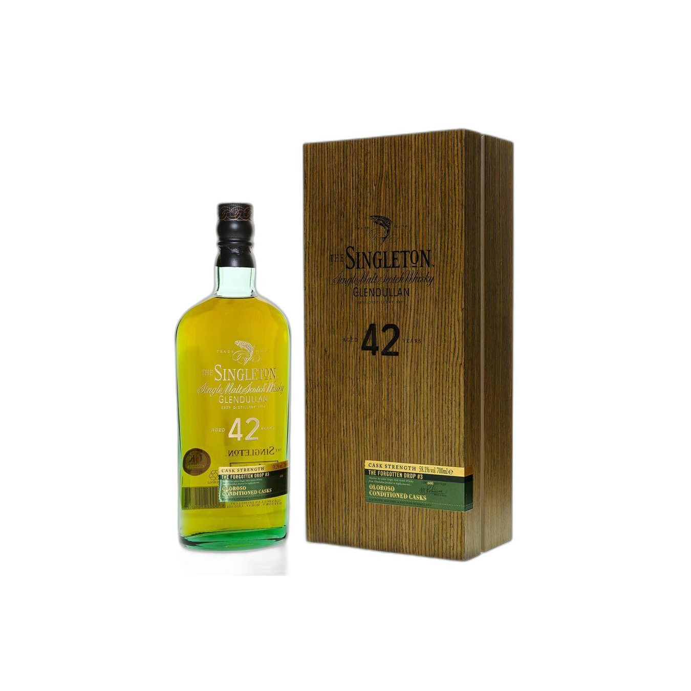 Glendullan 42 Years Single Malt Whisky