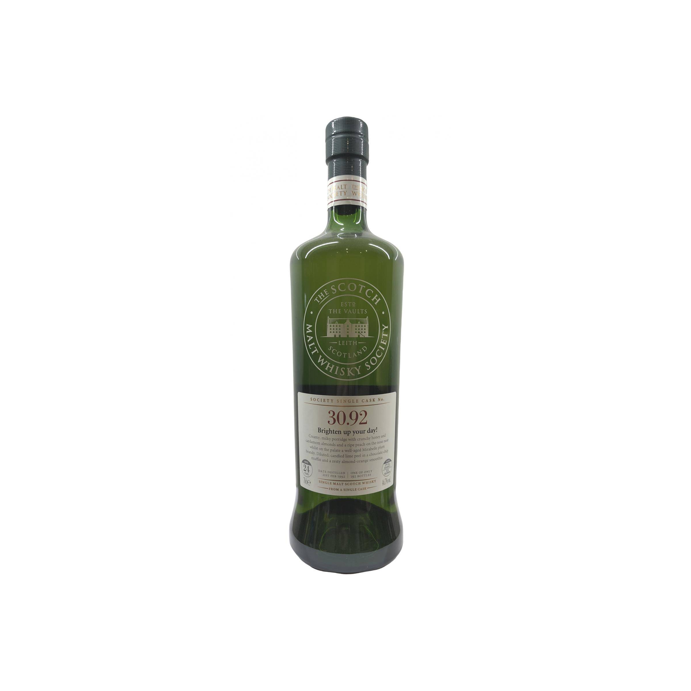 The Scotch Malt Whisky Society 1992 24 Years Single Malt Whisky