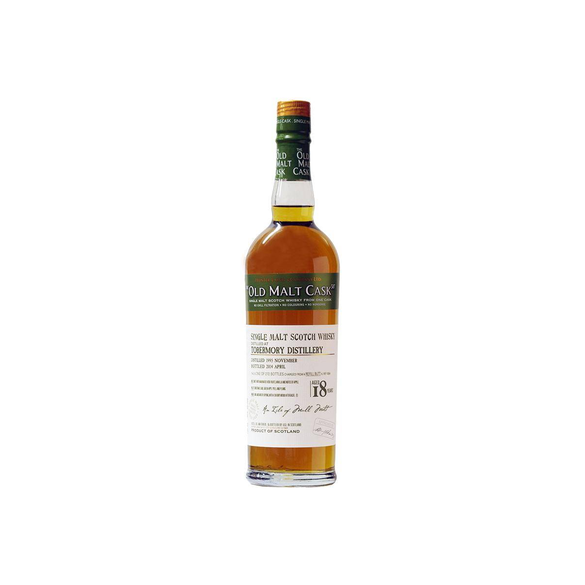 Tobermory Old Malt Cask 1995 18 Years Single Malt Whisky