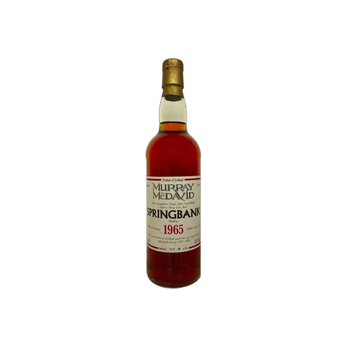 Springbank 1965 33 Years Single Malt Whisky