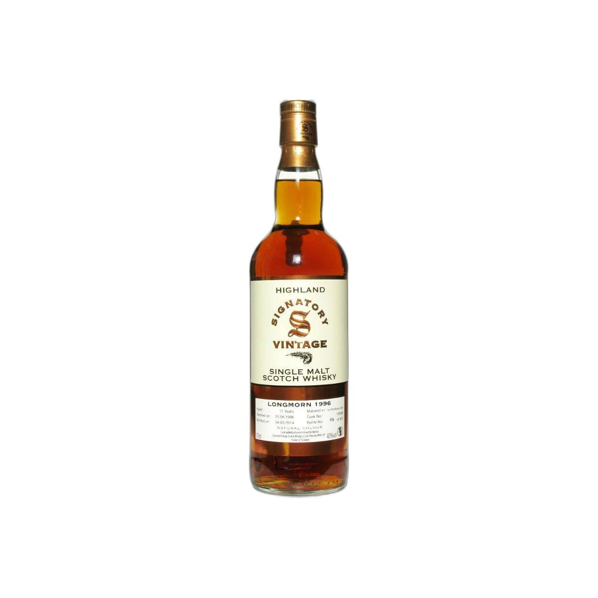 Longmorn Vintage Collection 1996 17 Years Single Malt Whisky