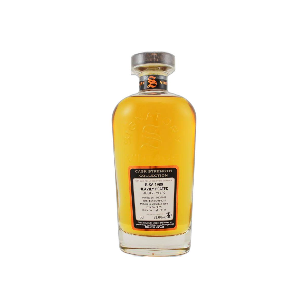 Jura Cask Strength Collection 1989 25 Years Single Malt Whisky