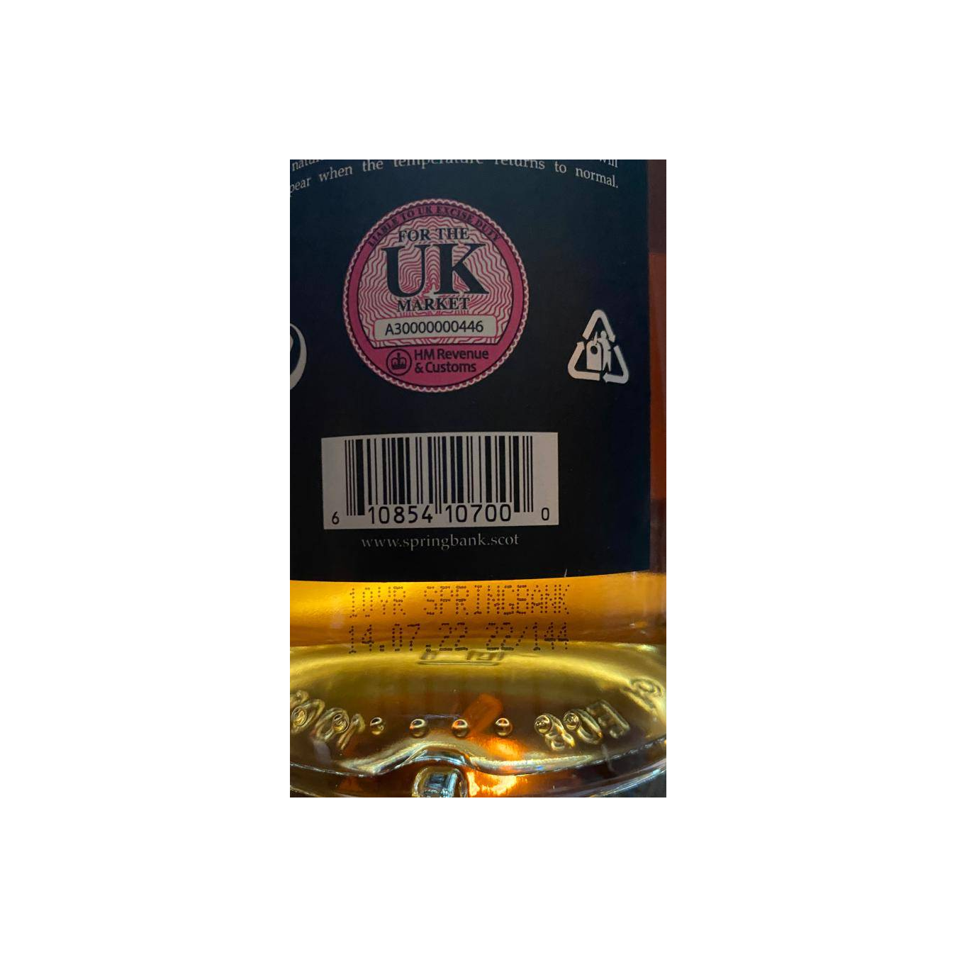 Springbank 10 Years Single Malt Whisky 2