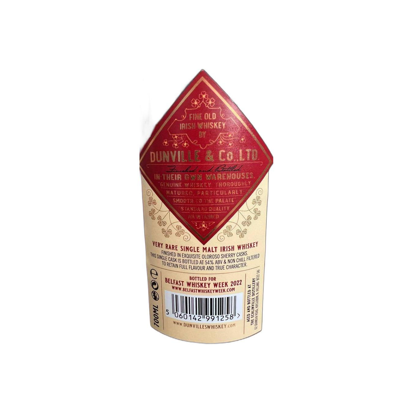 Dunville's 20 Years Single Malt Whisky