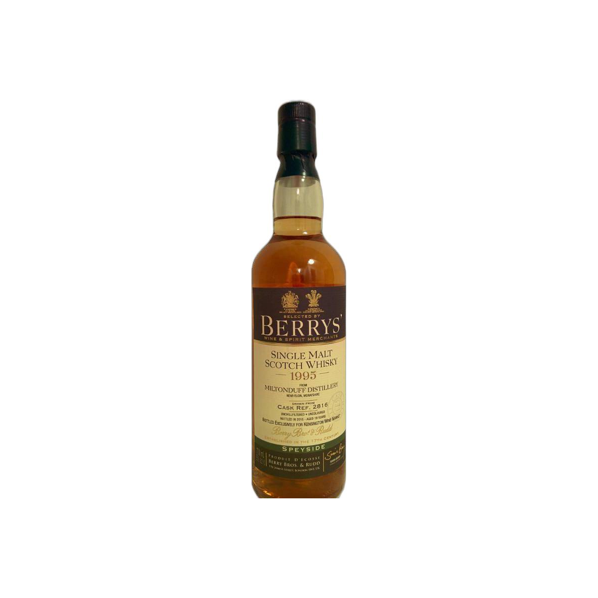 Miltonduff 1995 19 Years Single Malt Whisky