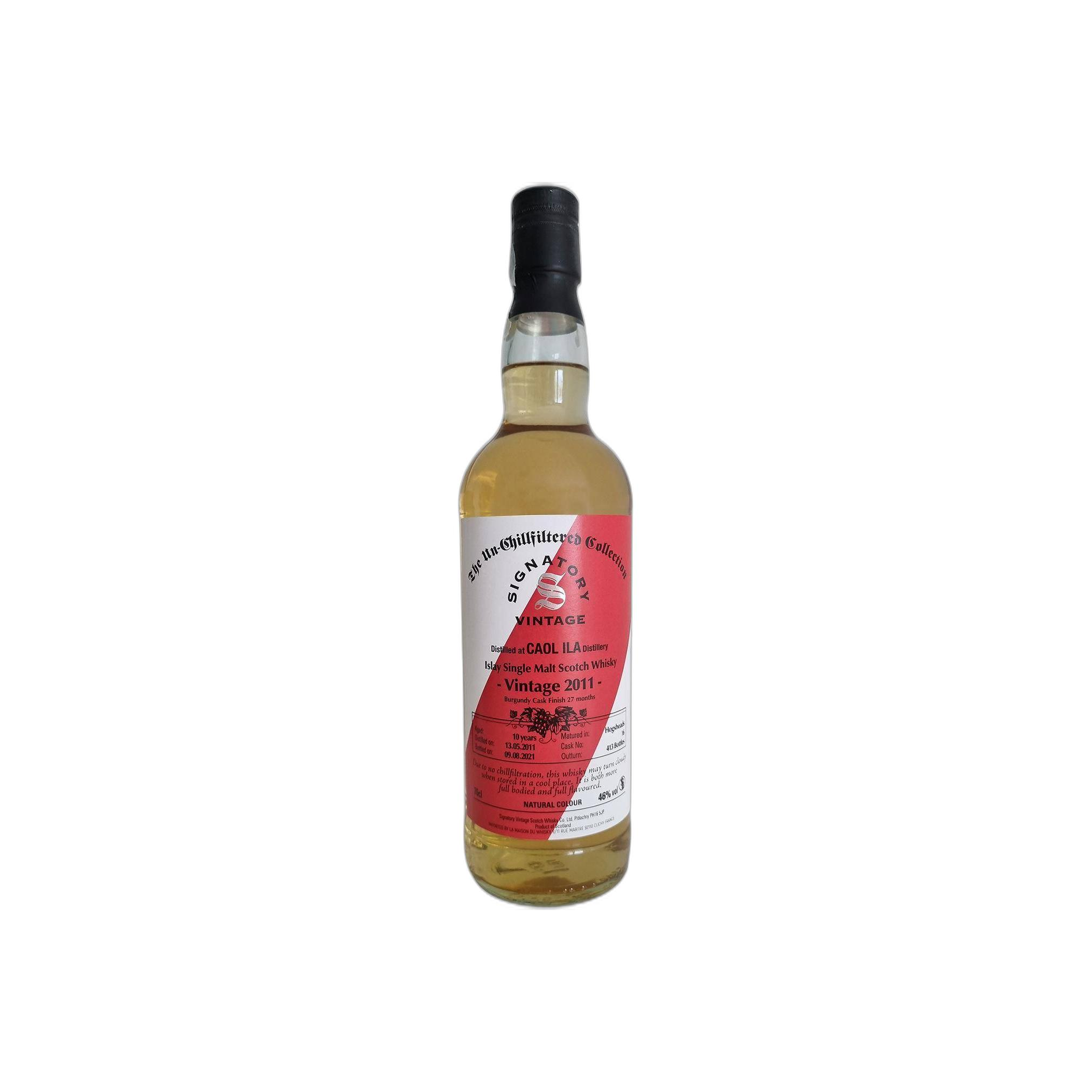 Caol Ila The Un-Chillfiltered Collection 2011 10 Years Single Malt Whisky