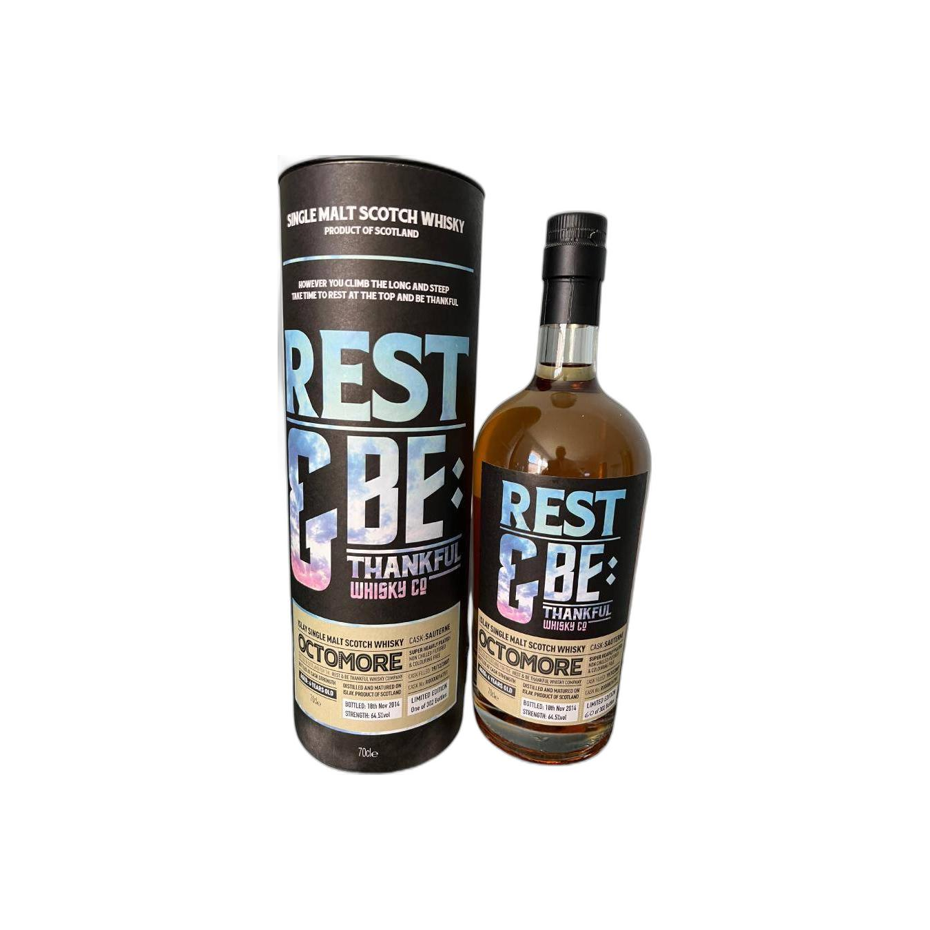 Bruichladdich Limited Edition 2007 6 Years Single Malt Whisky 3