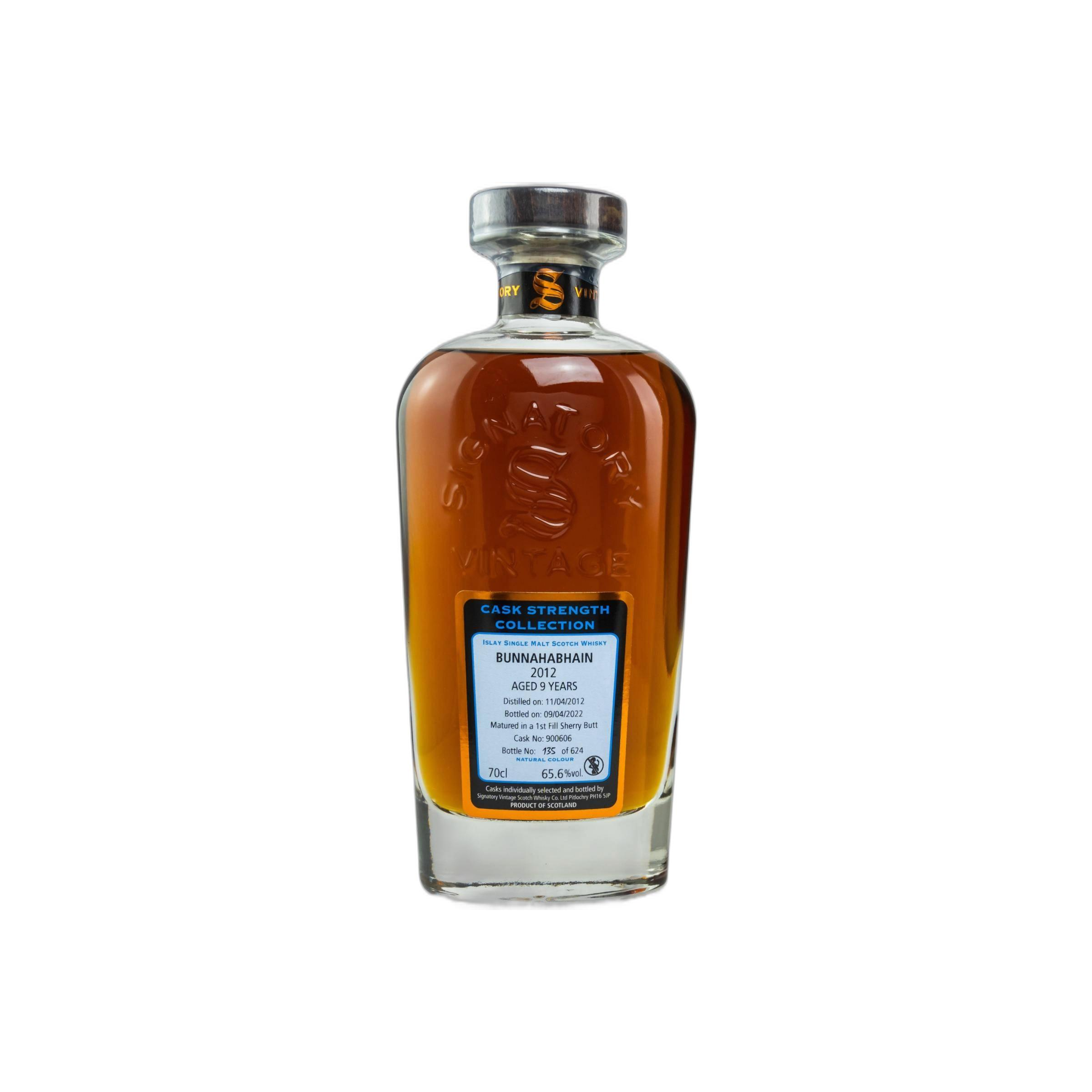 Bunnahabhain Cask Strength Collection 2012 9 Years Single Malt Whisky