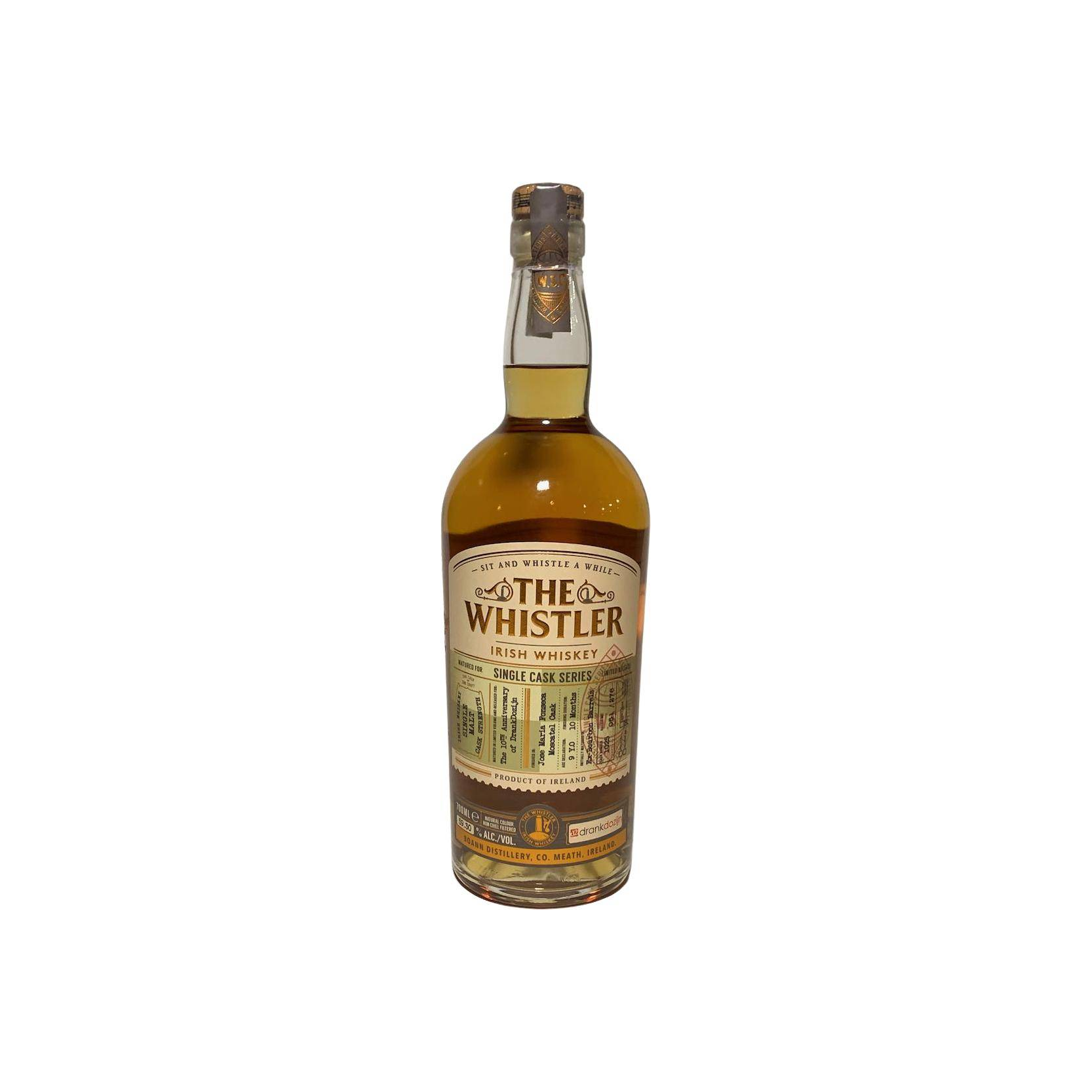 The Whistler Irish Whiskey BoD
