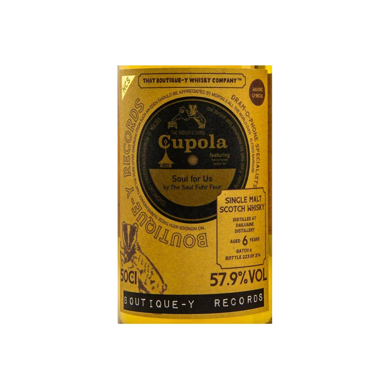 Dailuaine 6 Years Single Malt Whisky 3