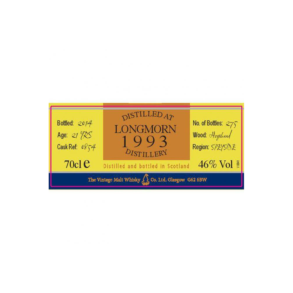 Longmorn The Cooper's Choice 1993 21 Years Single Malt Whisky 3