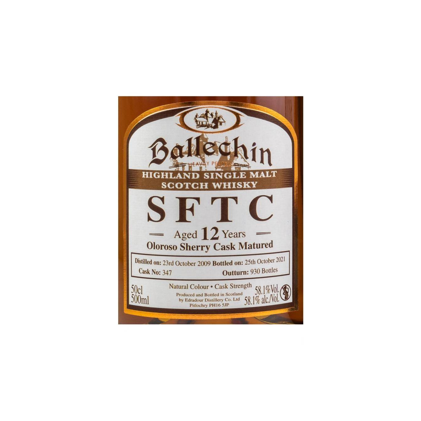 Ballechin 2009 12 Years Single Malt Whisky 3
