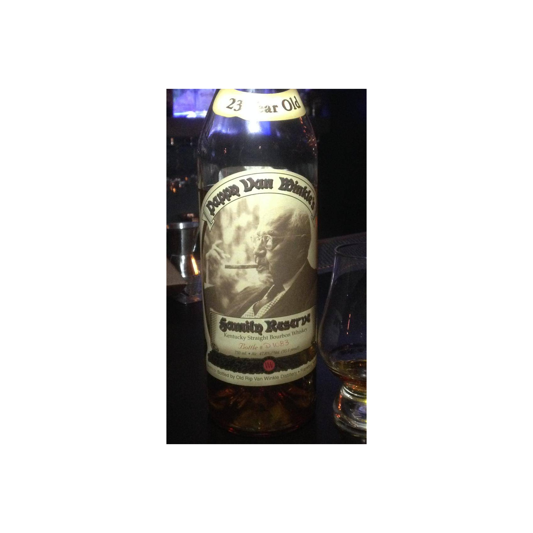 Pappy Van Winkle's 23 Years Bourbon Whisky