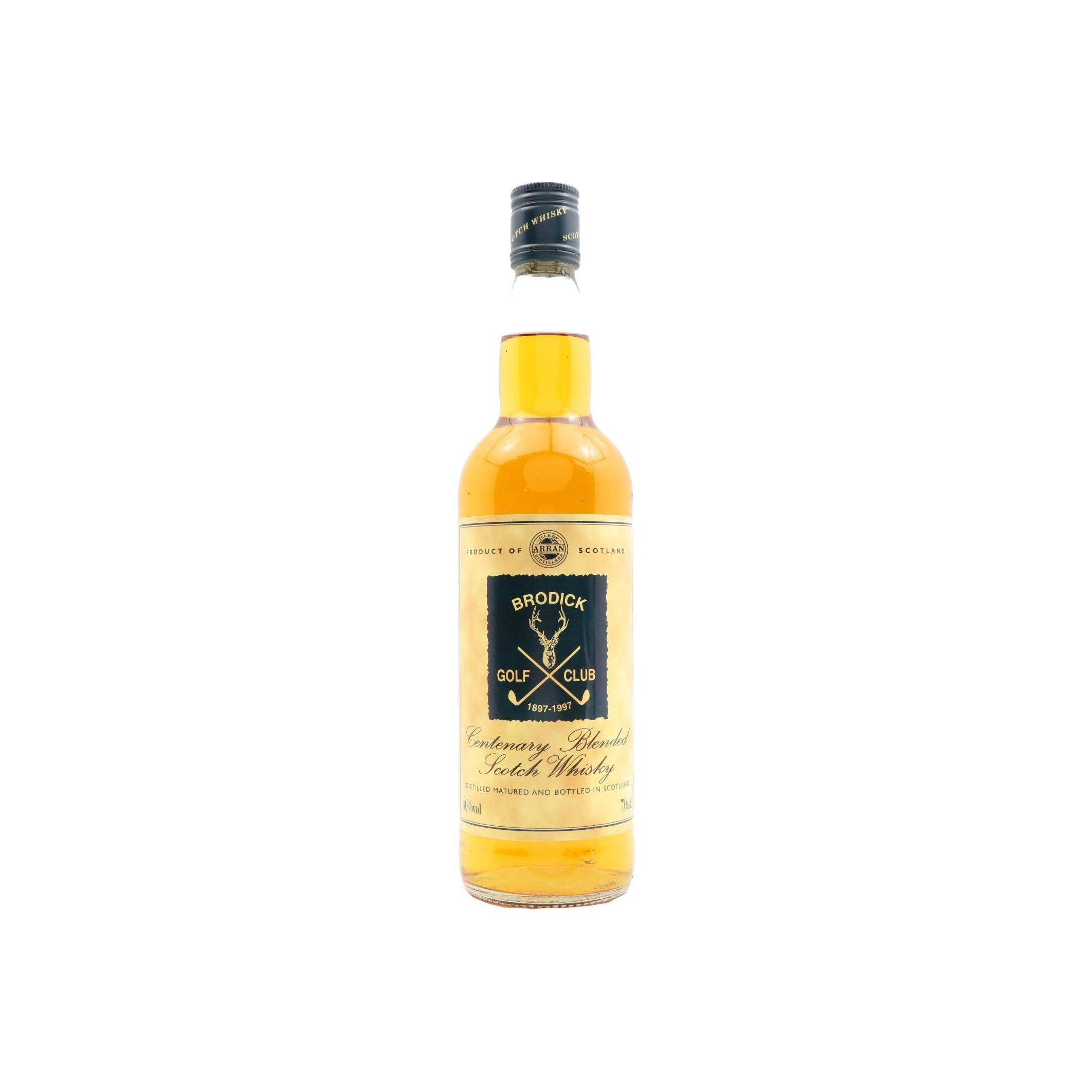 Brodick Golf Club Centenary Blended Scotch Whisky