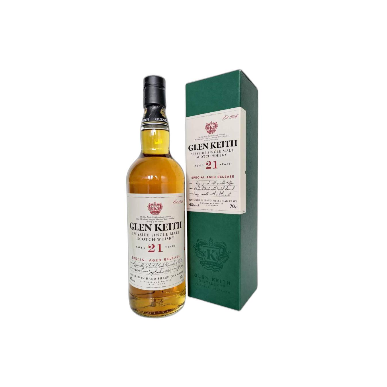 Glen Keith 21 Years Single Malt Whisky 2