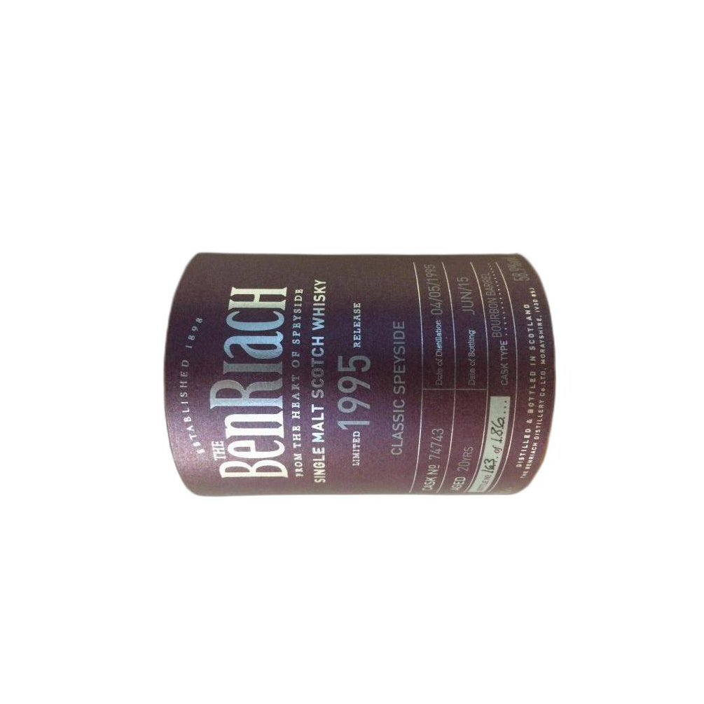 BenRiach 1995 20 Years Single Malt Whisky 2