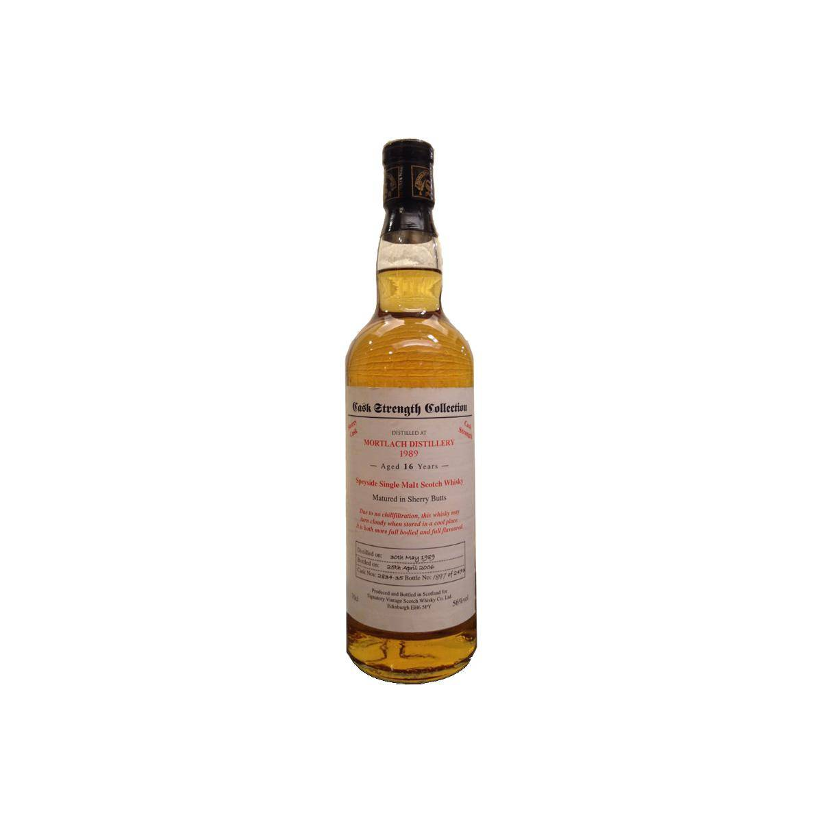 Mortlach Cask Strength Collection 1989 16 Years Single Malt Whisky 2