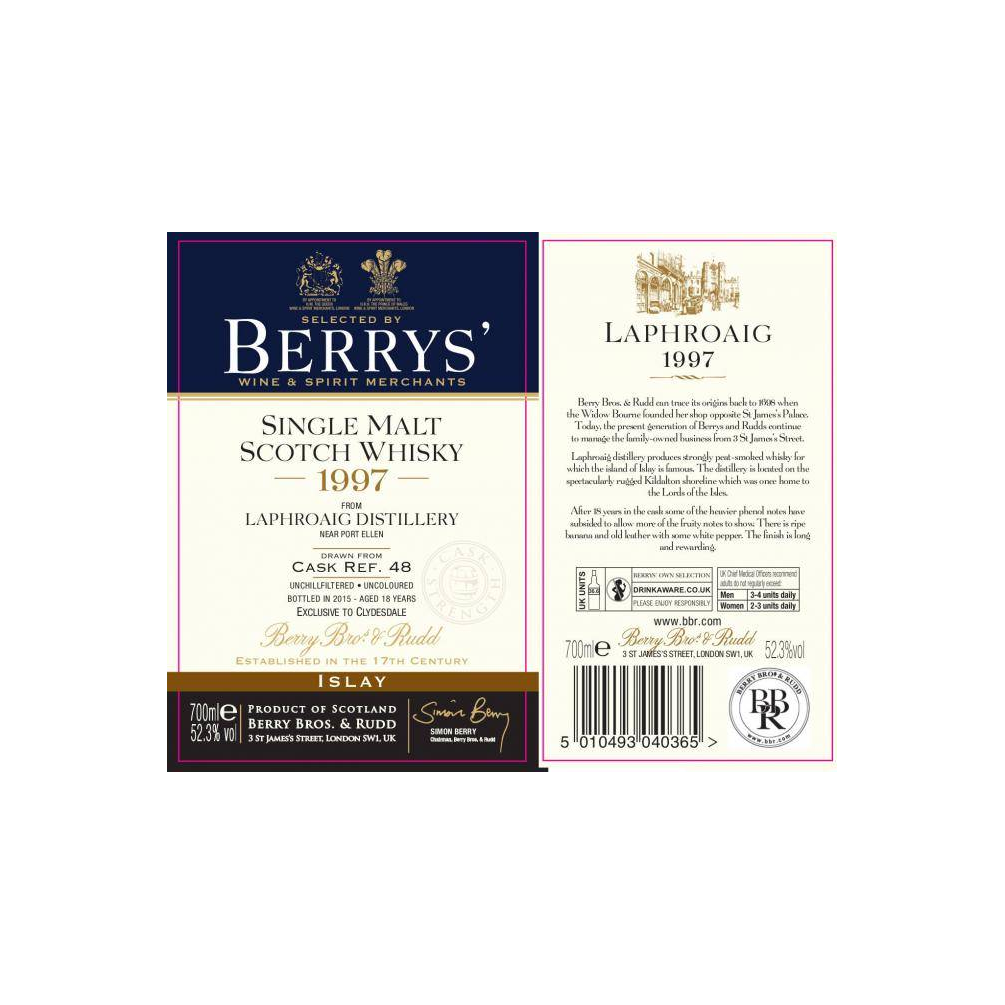 Laphroaig 1997 18 Years Single Malt Whisky 2