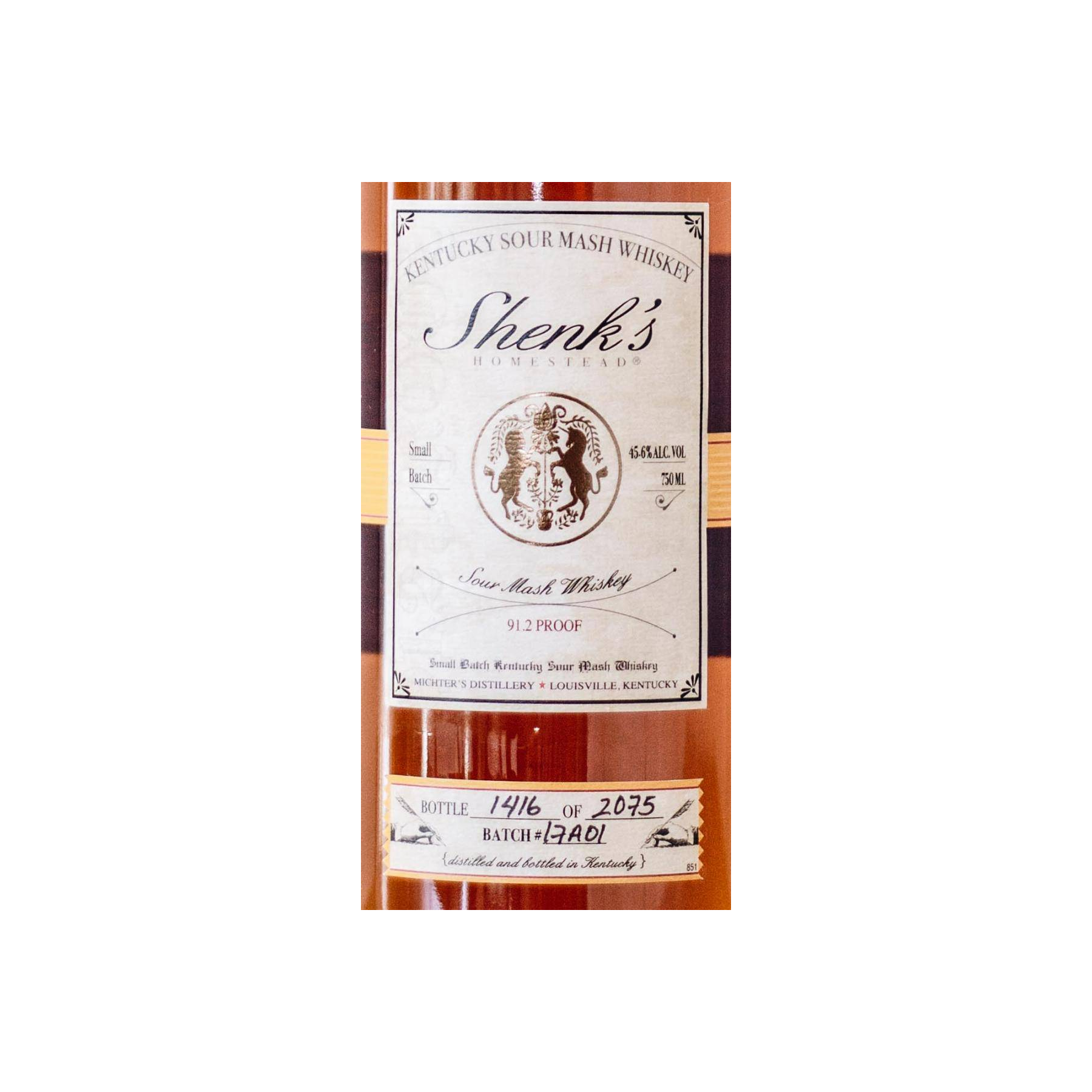 Shenk's Homestead Kentucky Sour Mash Whiskey 2