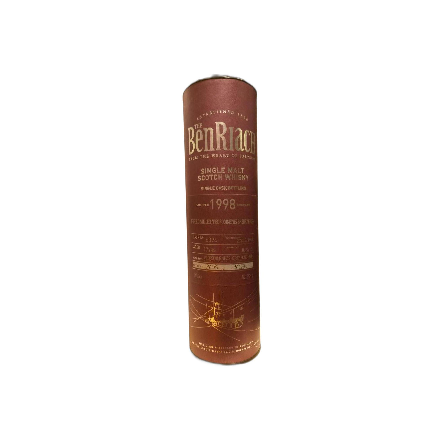 BenRiach 1998 17 Years Single Malt Whisky 2