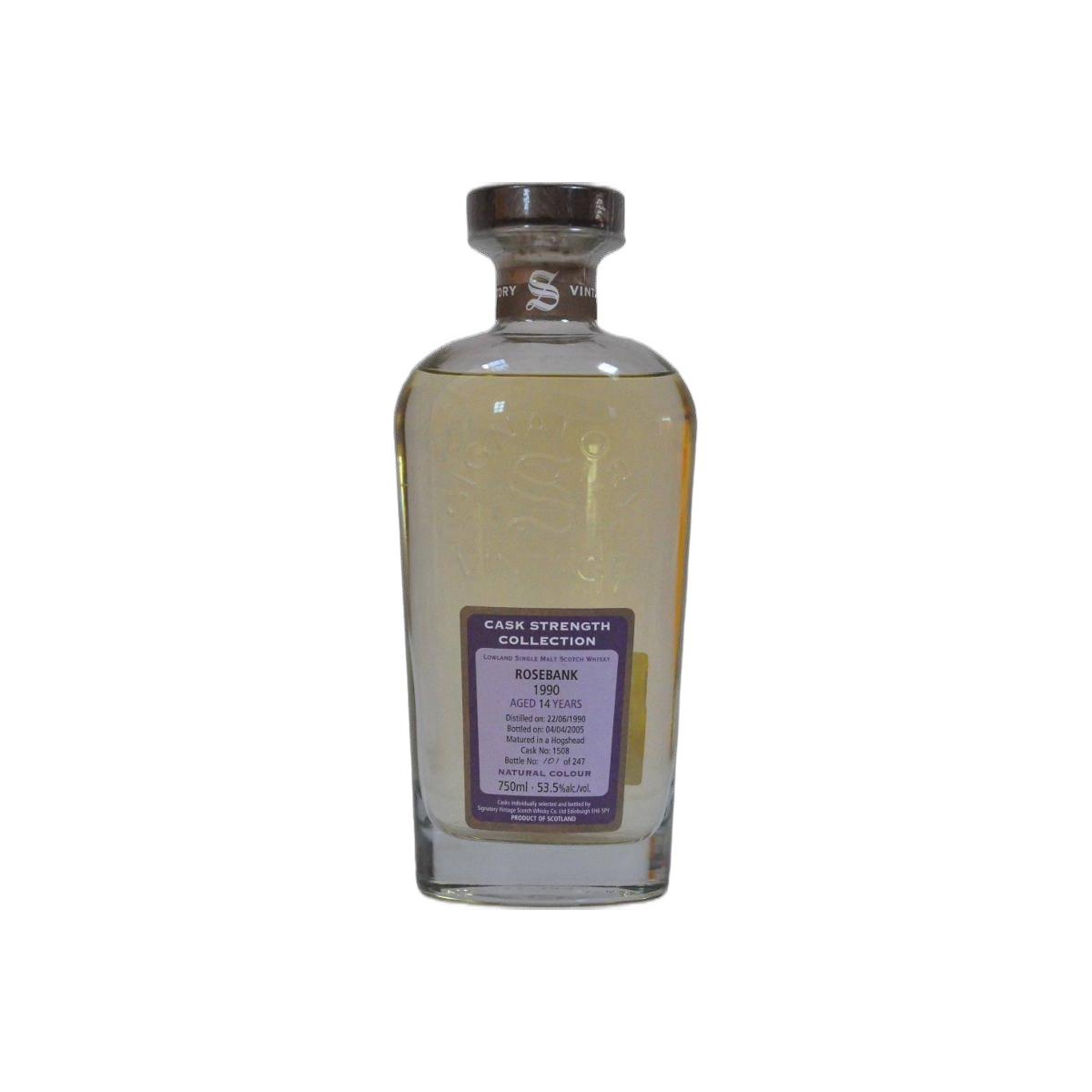 Rosebank Cask Strength Collection 1990 14 Years Single Malt Whisky
