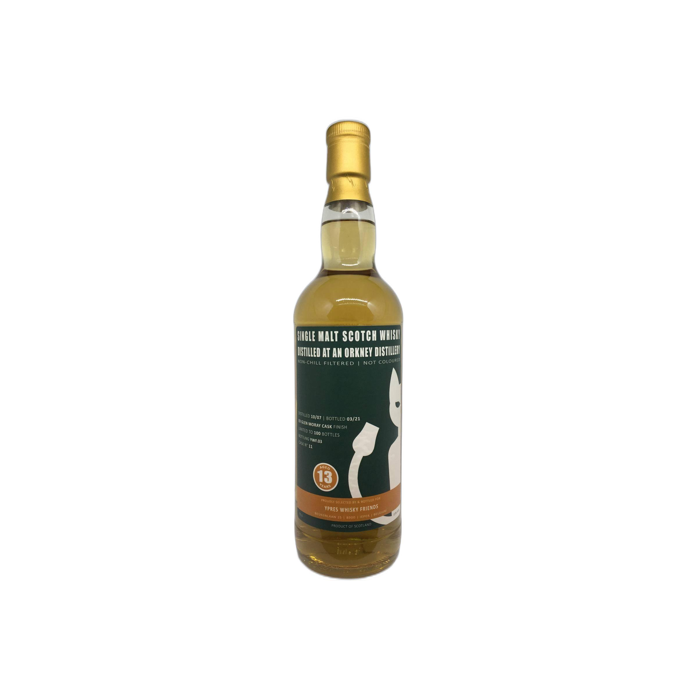 Distilled at an Orkney Distillery 2007 YWF