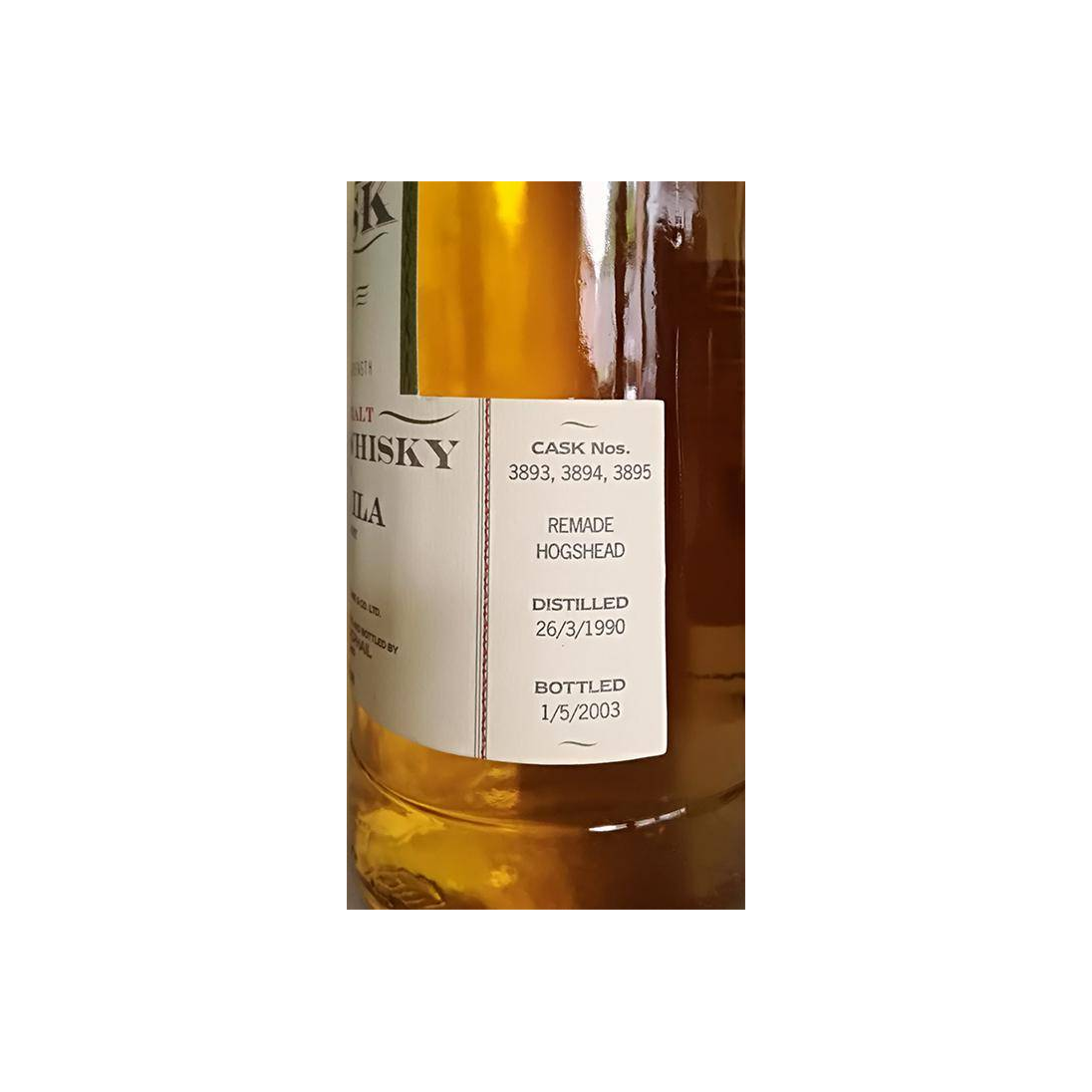 Caol Ila Cask Strength Collection 1990 13 Years Single Malt Whisky 3
