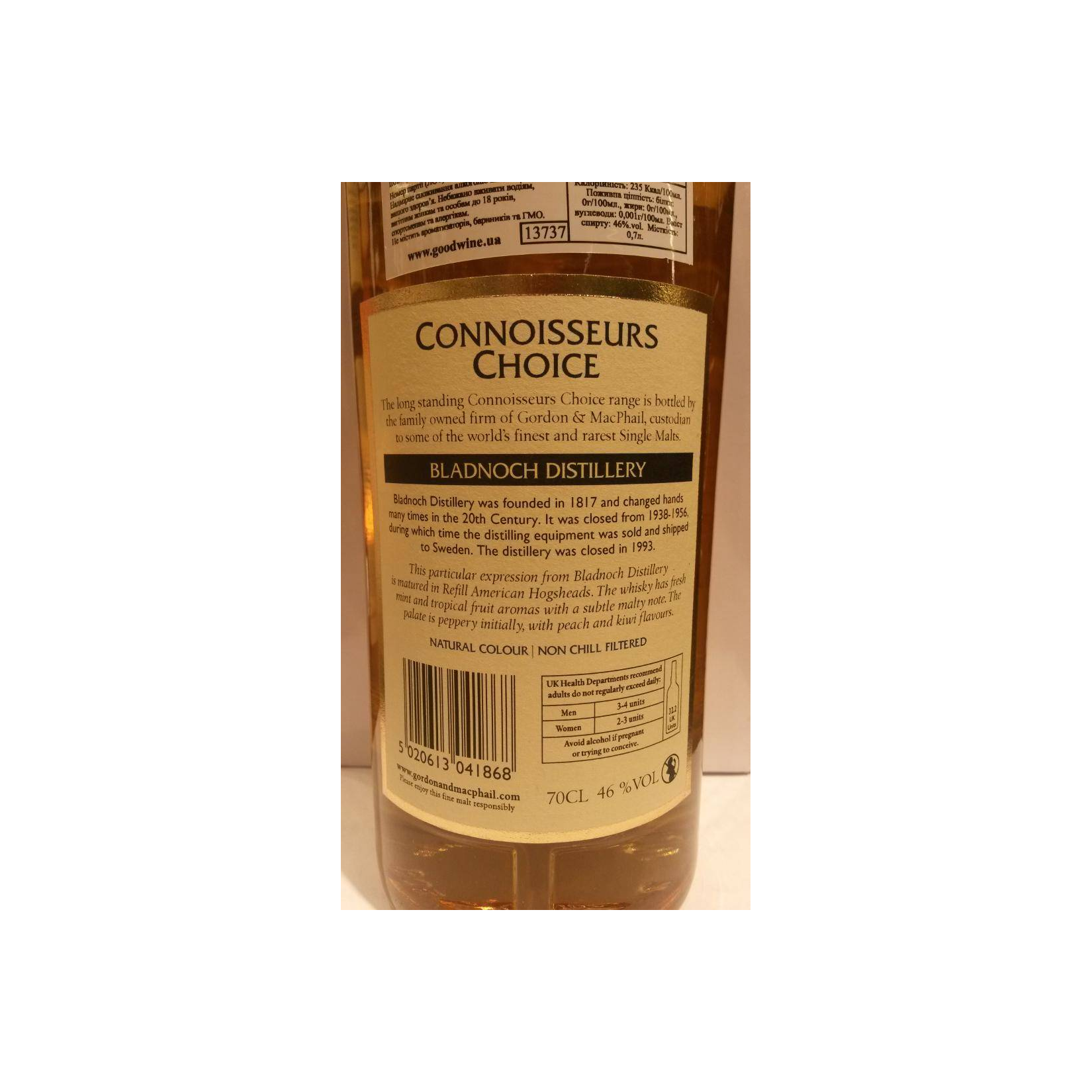 Bladnoch Connoisseurs Choice 1993 21 Years Single Malt Whisky 2