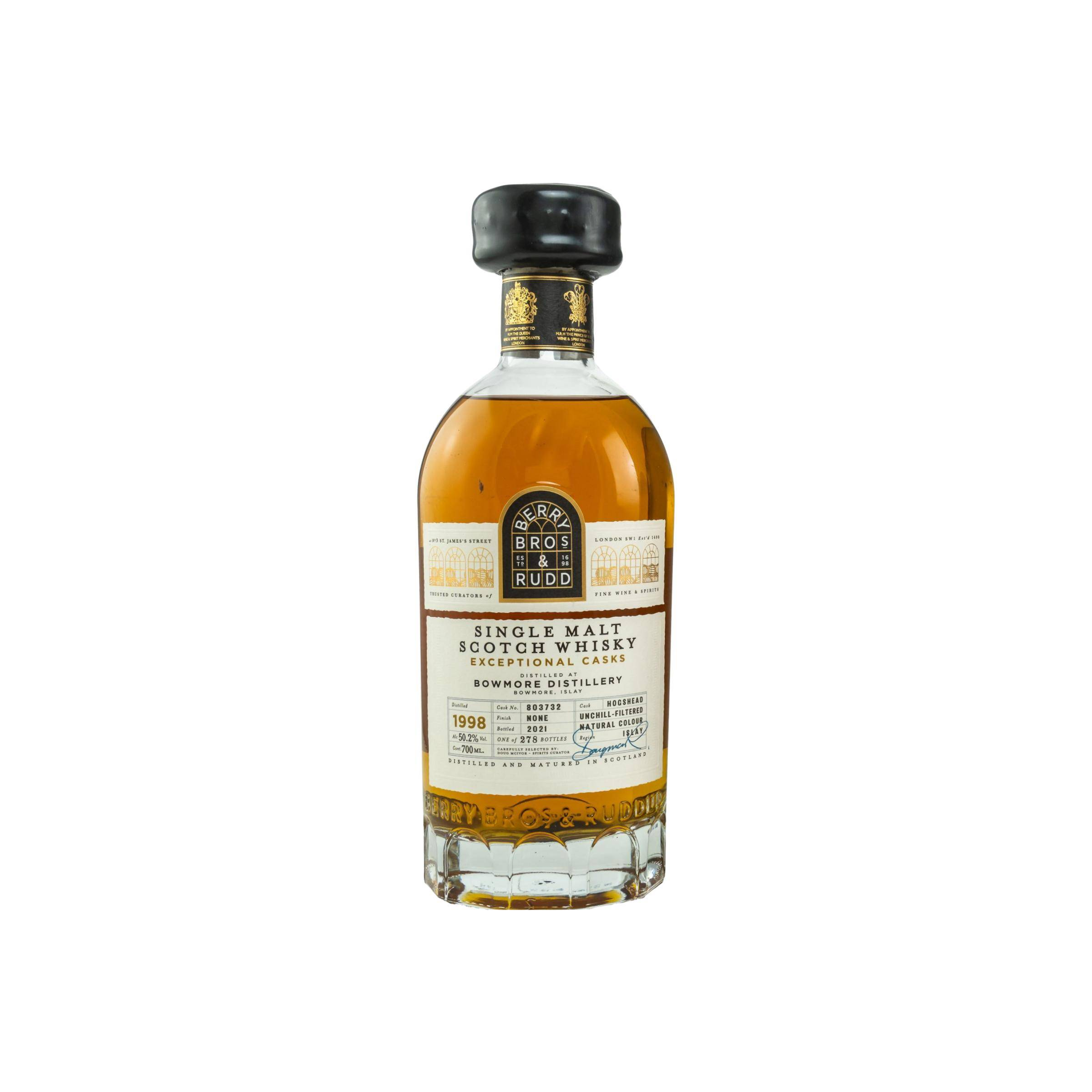 Bowmore 1998 23 Years Single Malt Whisky